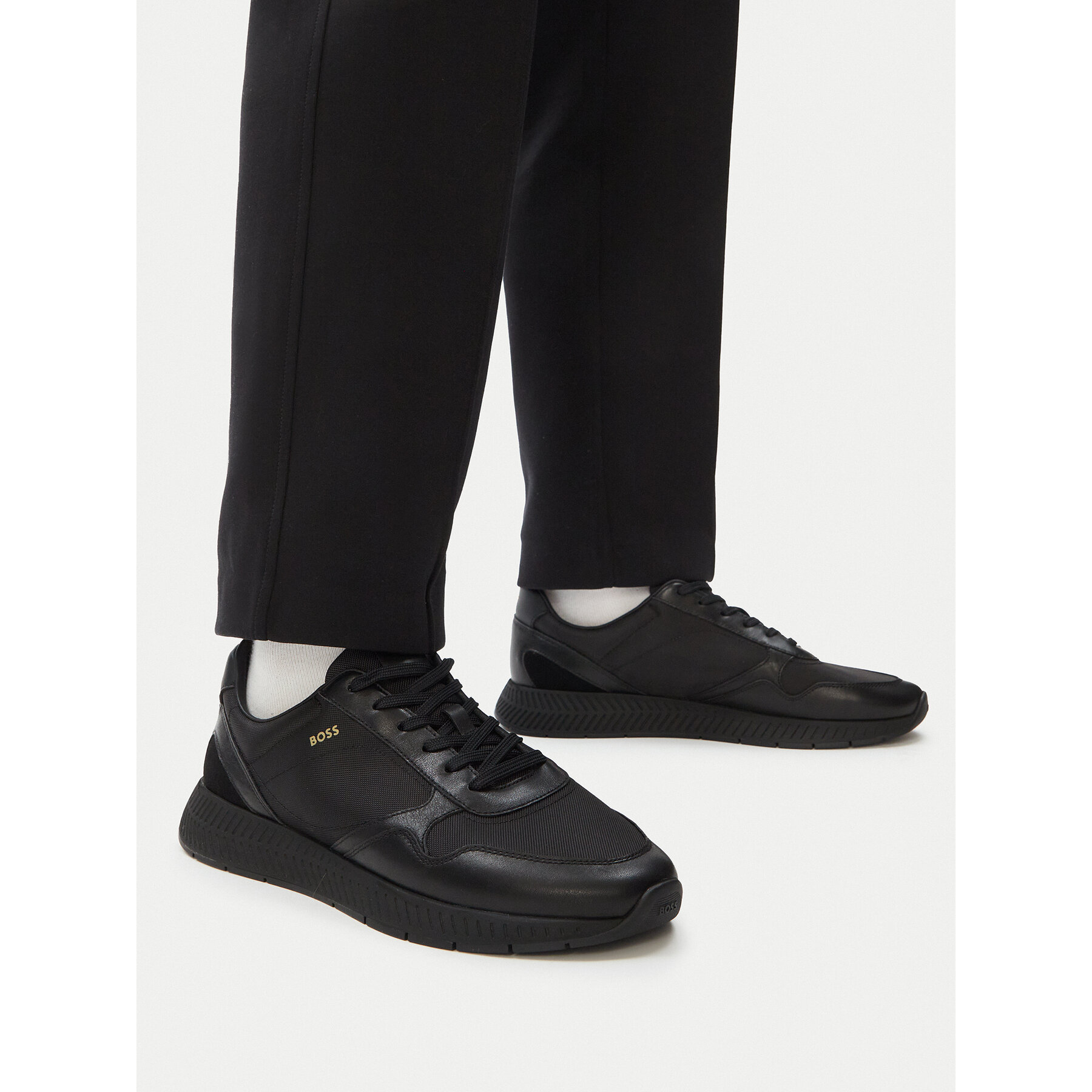 Sneakers BOSS Titanium  50568757 Negru
