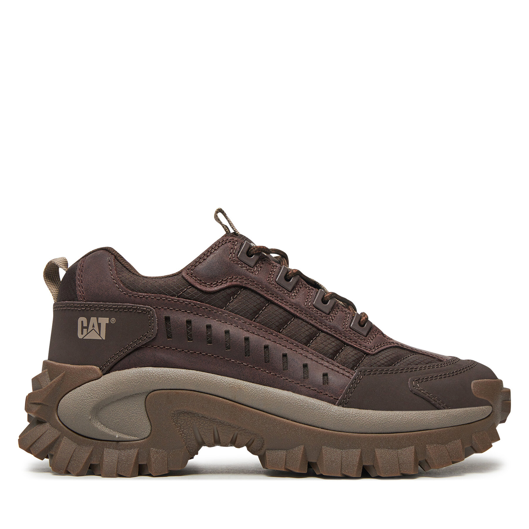 Męskie Sneakersy CATerpillar, Rozmiar 46 Brązowy Intruder P111566