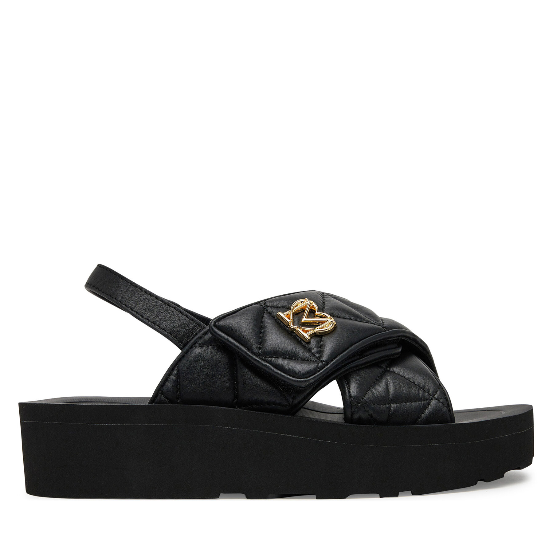 Sandale LOVE MOSCHINO JA16044I1MIE0000 Negru