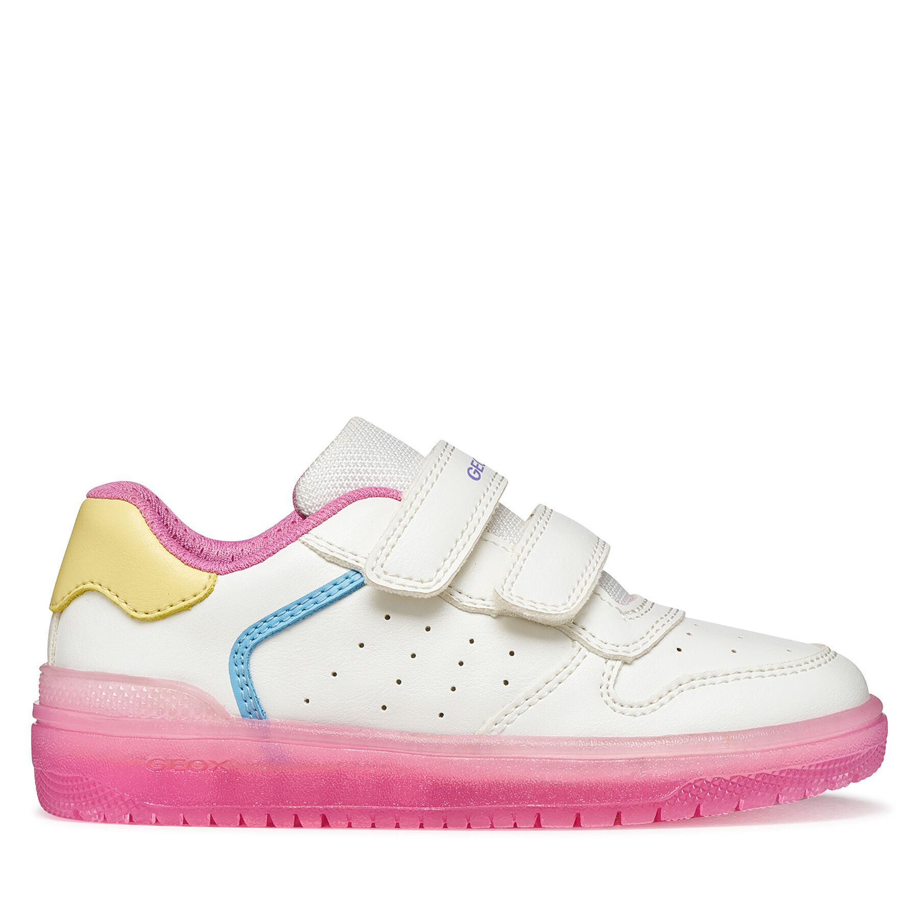 Сникърси Geox J Washiba Girl J45HXB 0003W C1364 D Бял