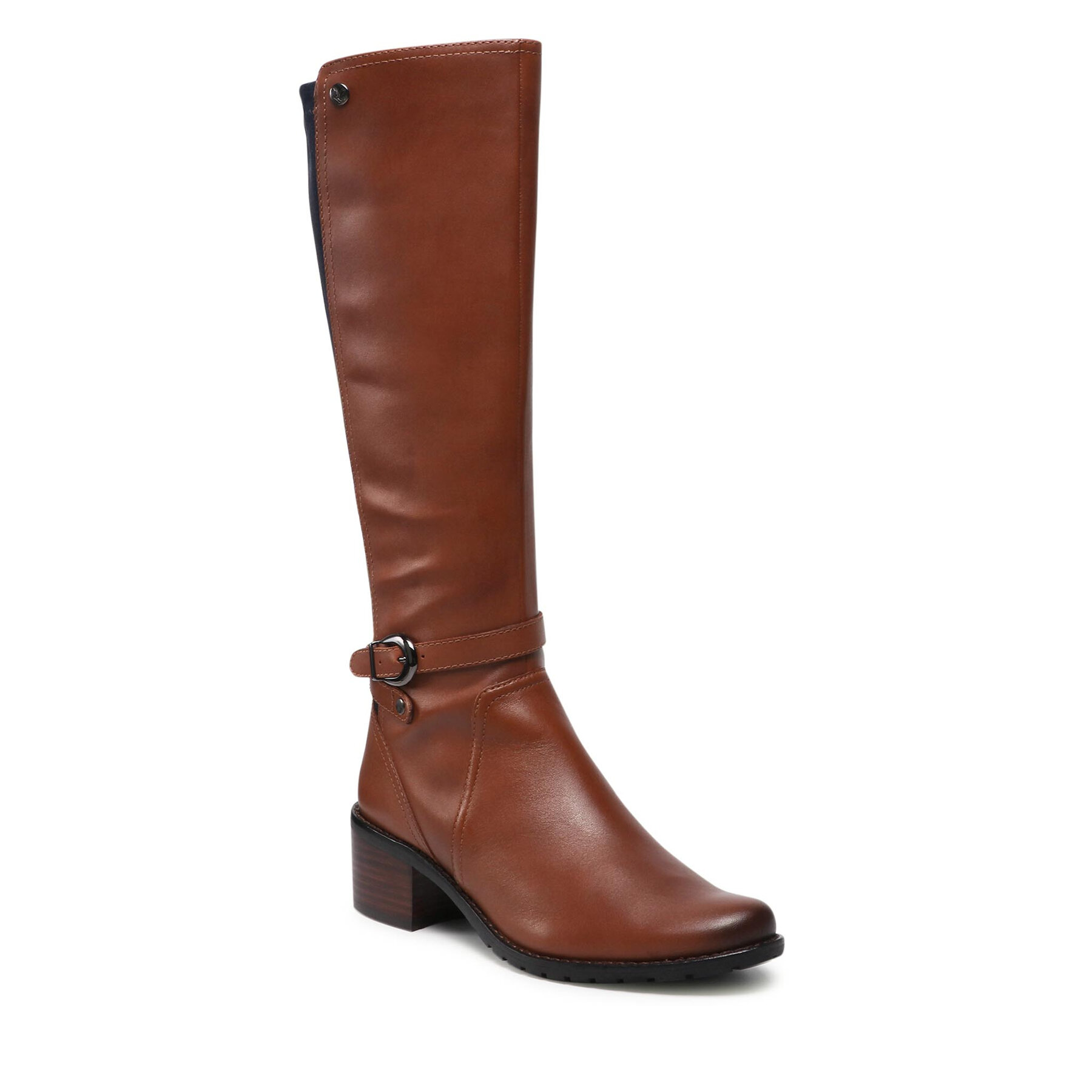 Cizme Caprice 9-25520-27 Cognac/Ocean 387 387 imagine super redus 2022