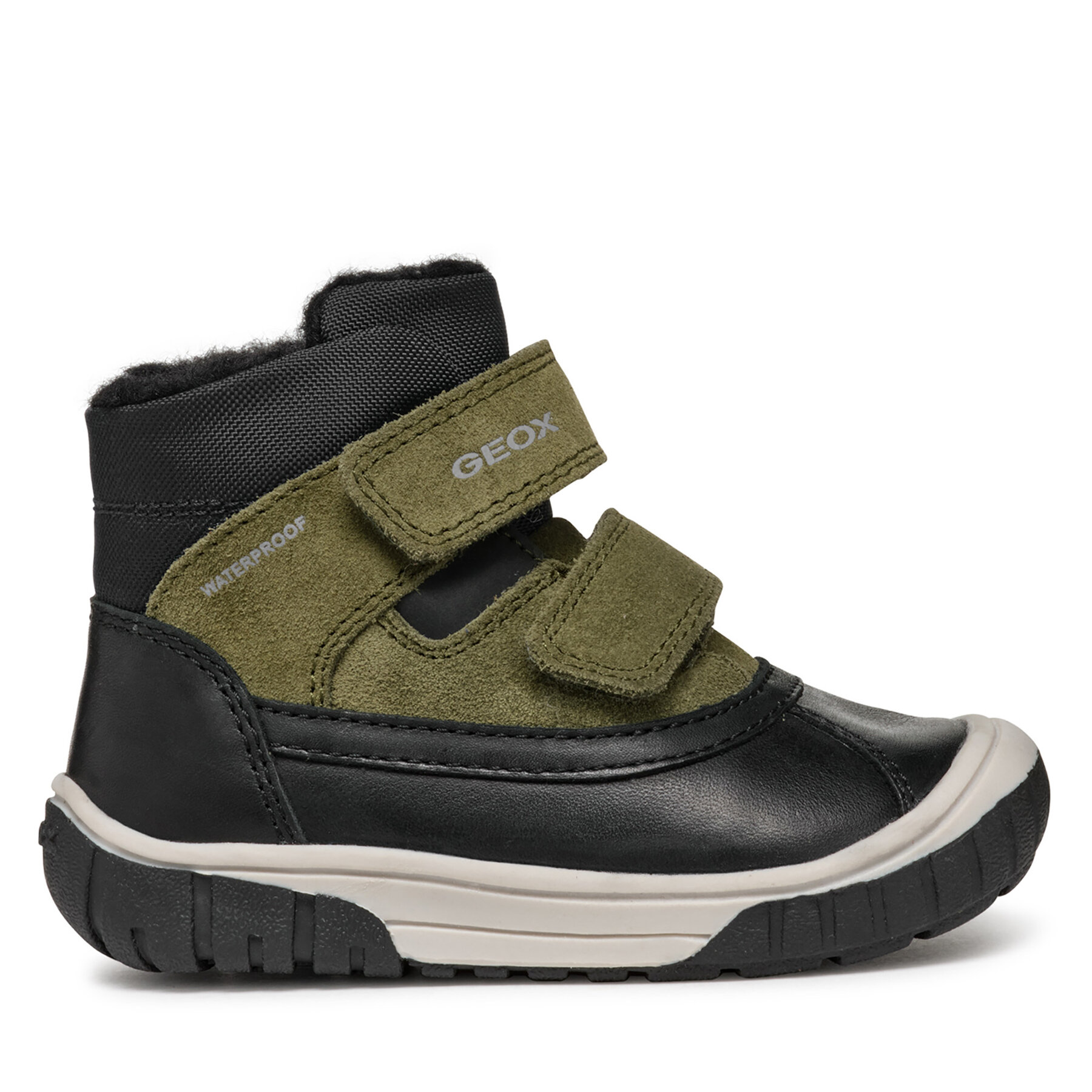 Kozačky Geox B Omar Boy Wpf B462DC 022FU C0520 M Černá