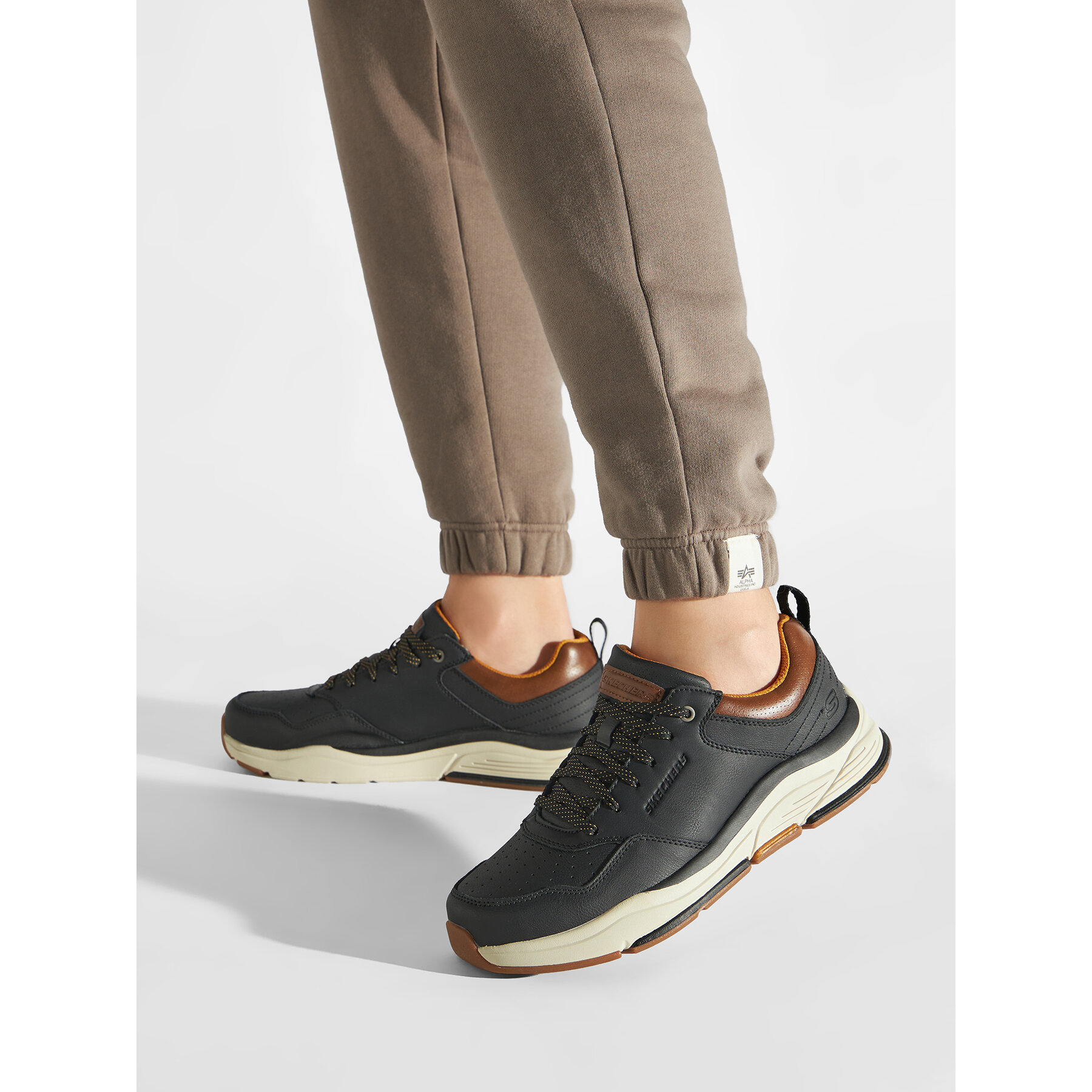 Sneakersy Skechers Treno 66204/BLK Čierna