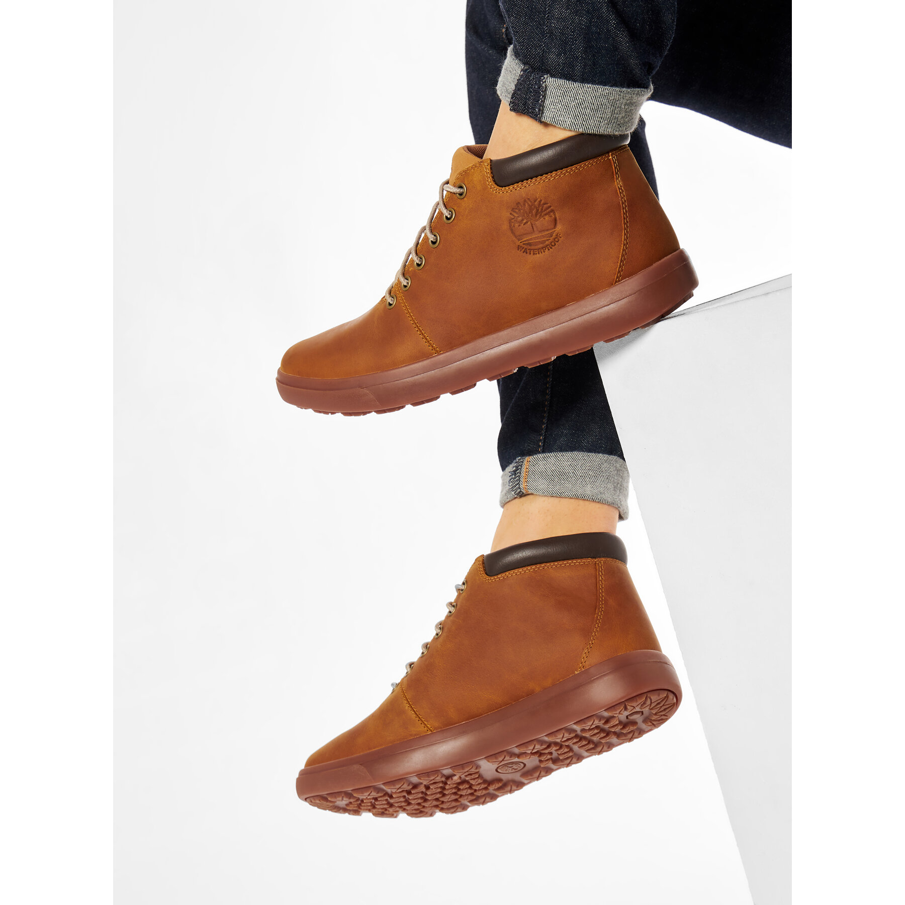 Šnurovacia obuv Timberland Ashwood Park Wp TB0A2DSC231 Hnedá