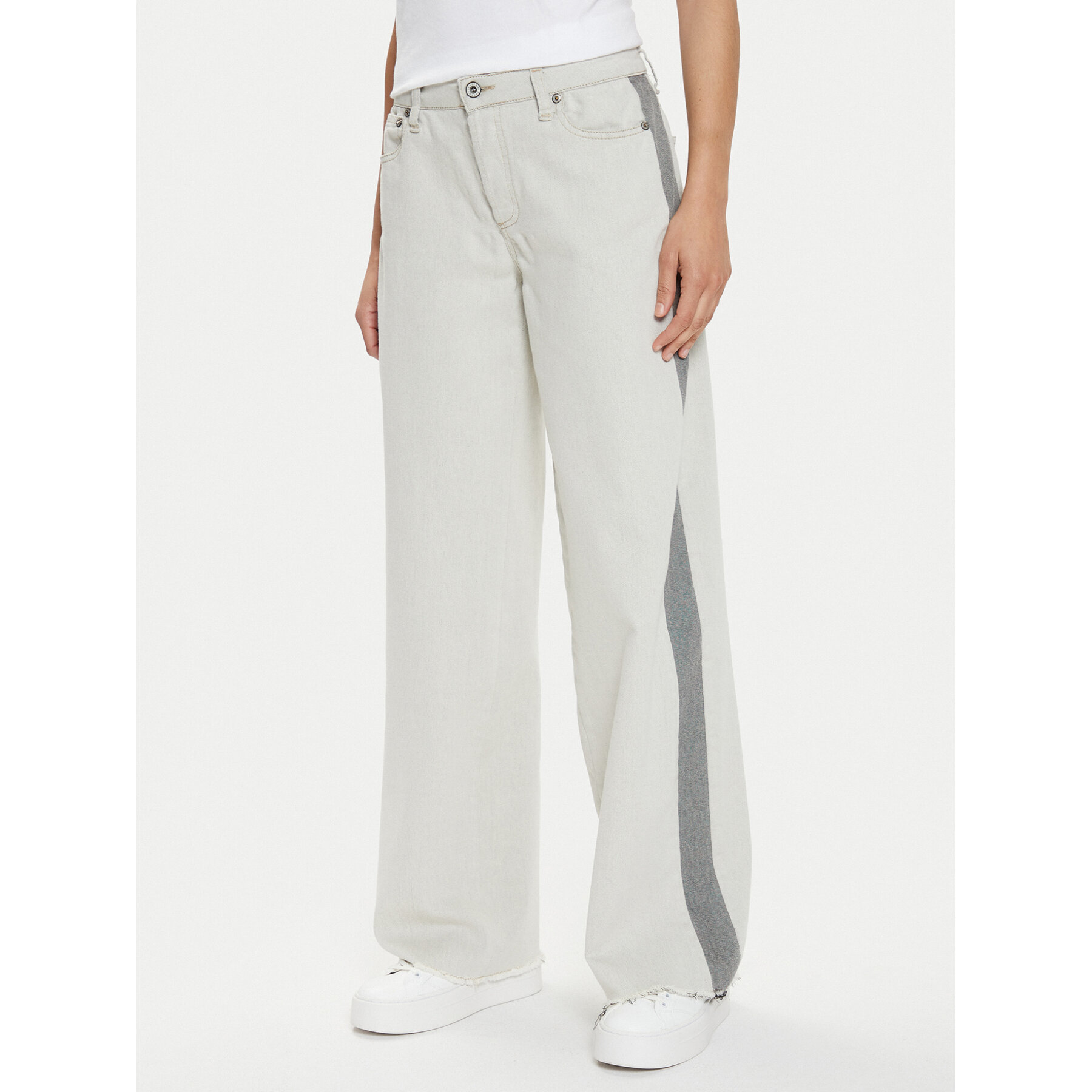 Please Jeans P2ZBCJ8CA6 Beige Relaxed Fit