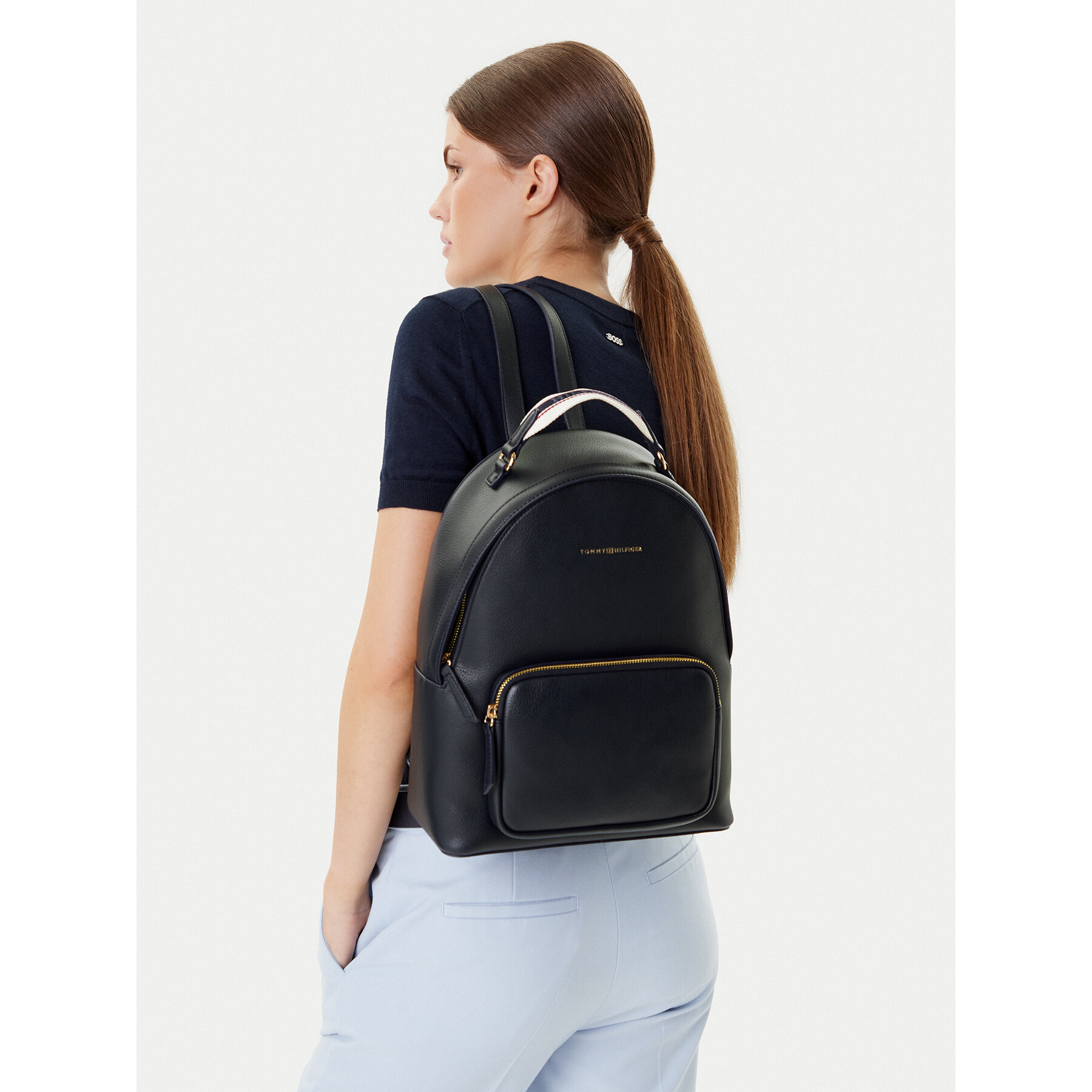 Σακίδιο Tommy Hilfiger AW0AW17471 Σκούρο μπλε