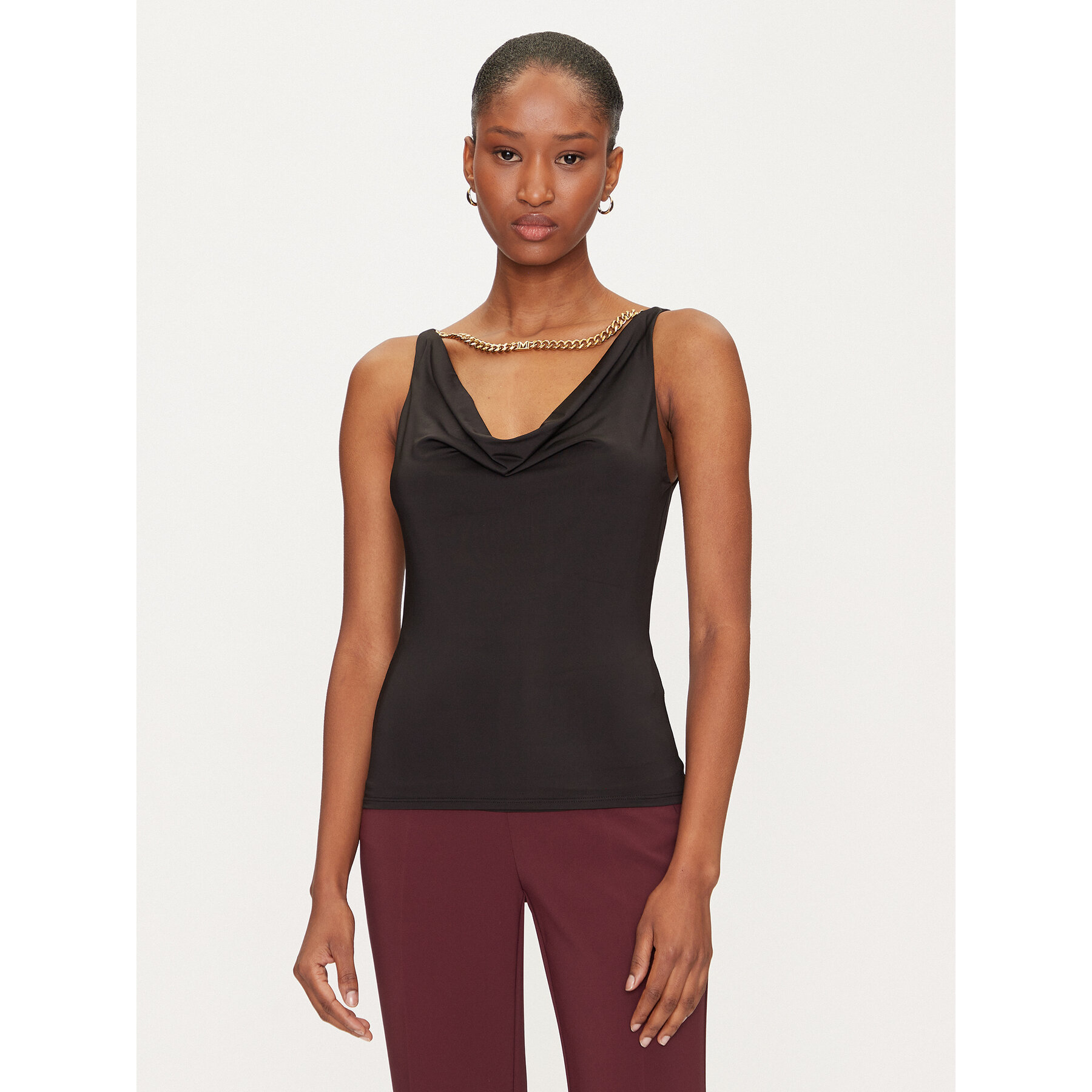 Marciano Guess Felső 5GGP07 6259A Fekete Regular Fit