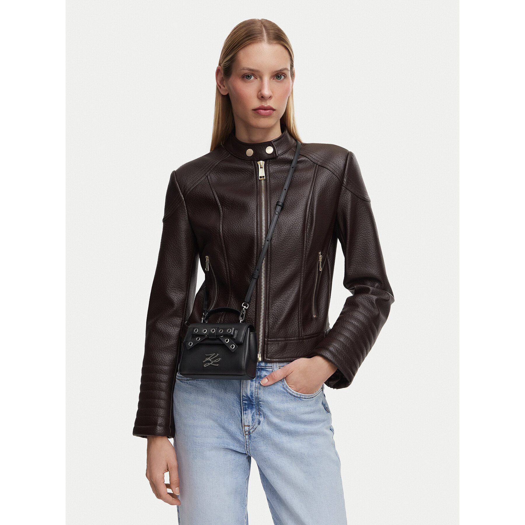 Geantă KARL LAGERFELD B3W30334 Negru