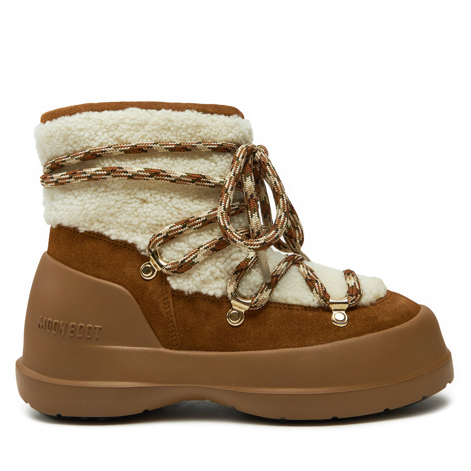 Snehule Moon Boot Luna Boot Shearling 80D2480020 Hnedá