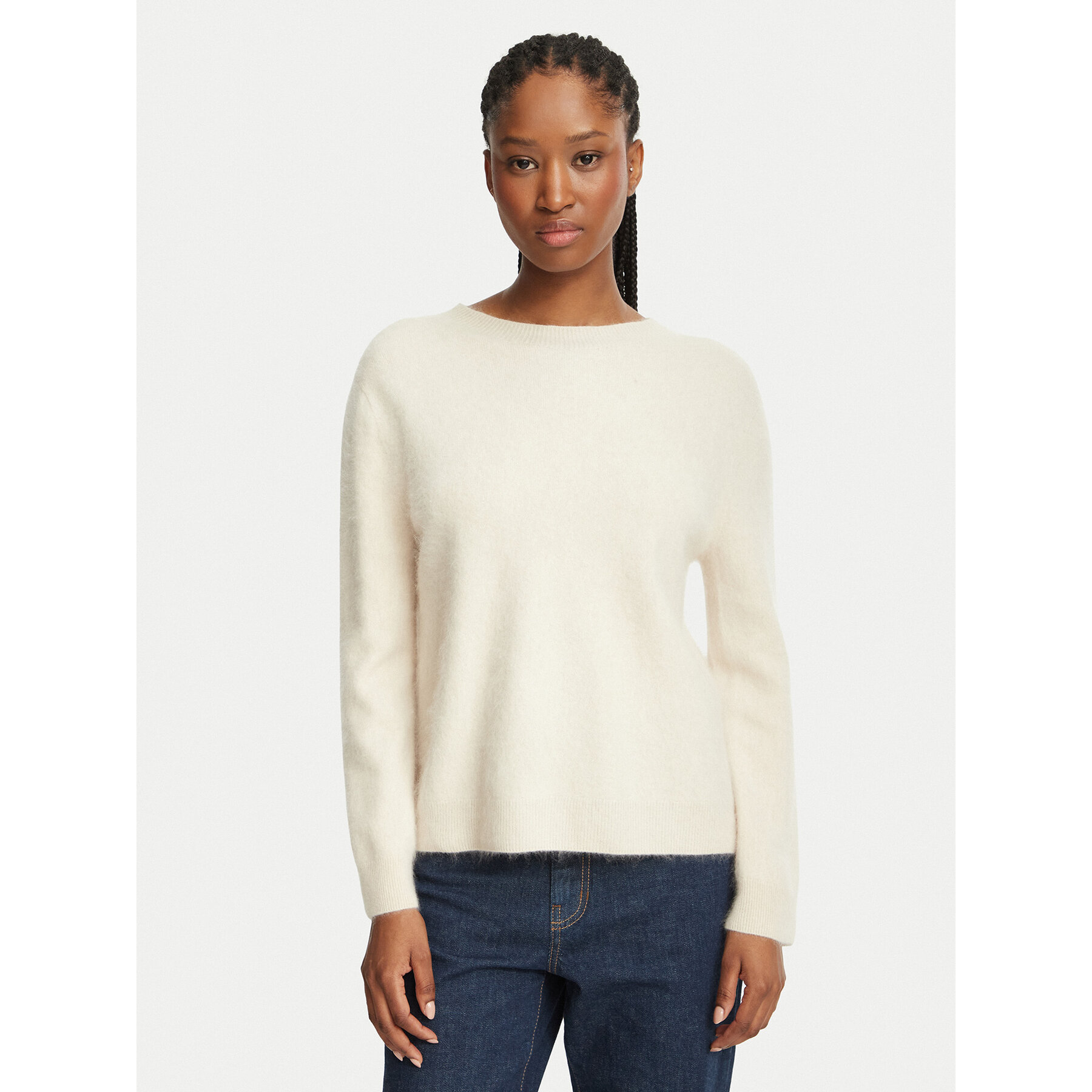 Weekend Max Mara Pullover 2625366072 Creme Regular Fit
