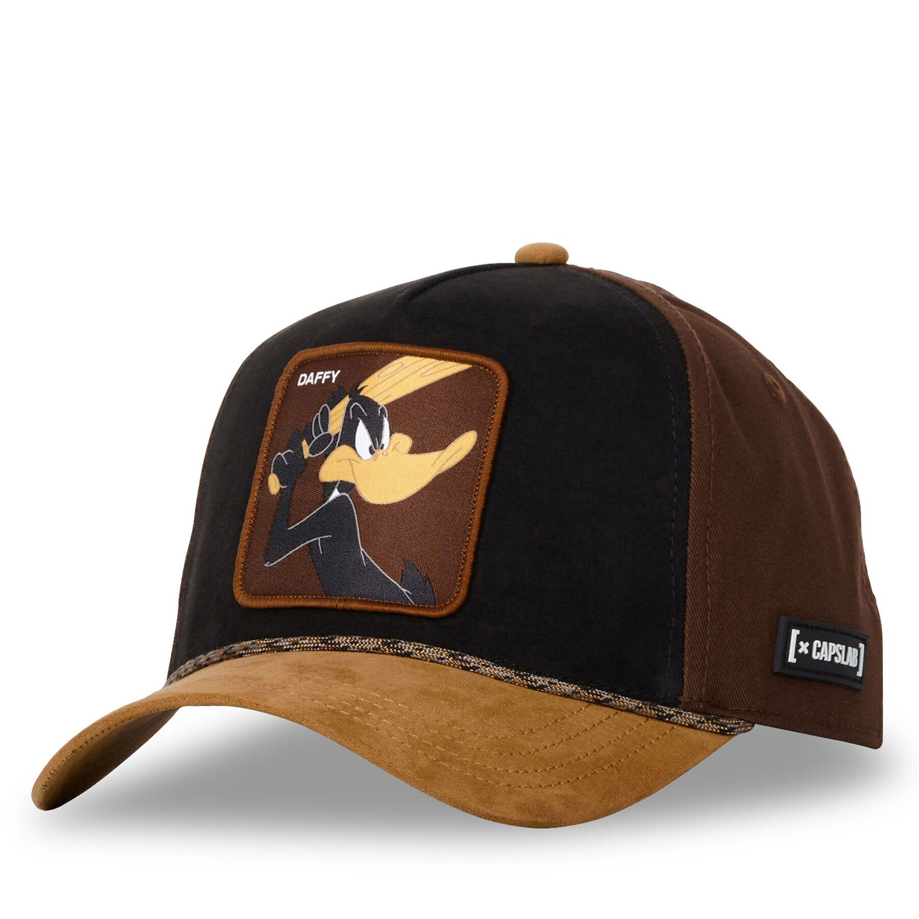 Gorra con visera Capslab CL/LOO10/1/PCT/DAF Marrón