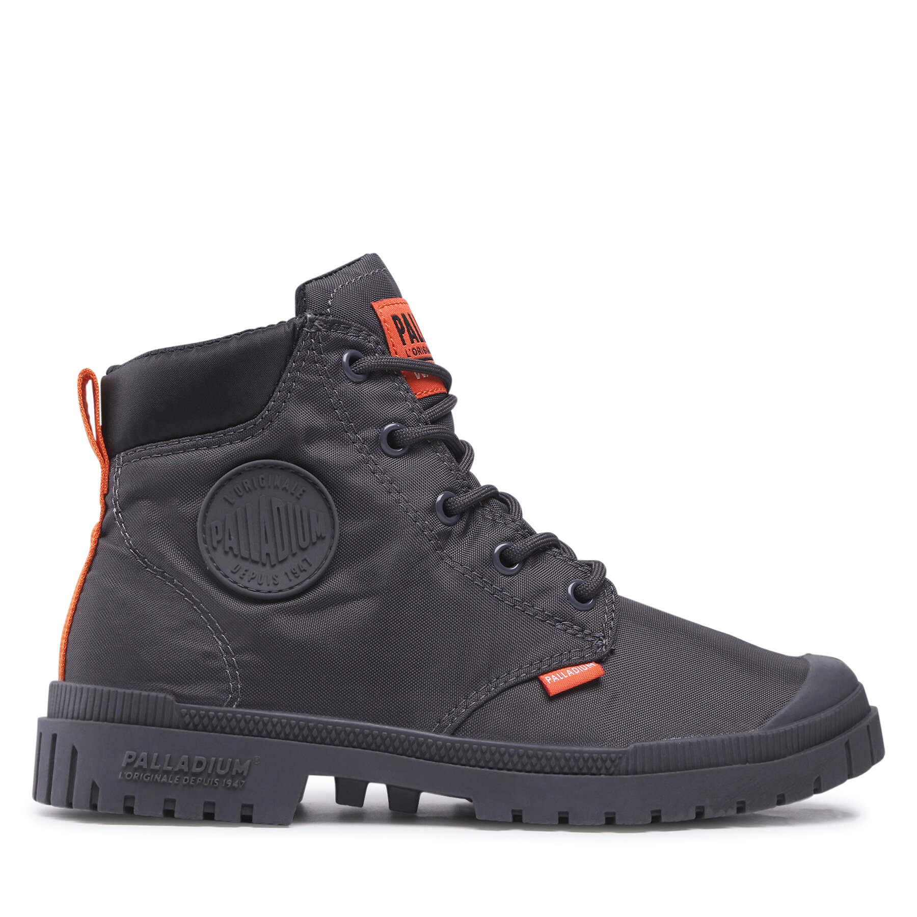 Outdoorová obuv Palladium Pampa Sp20 Cuff Wp  76835-021-M Sivá