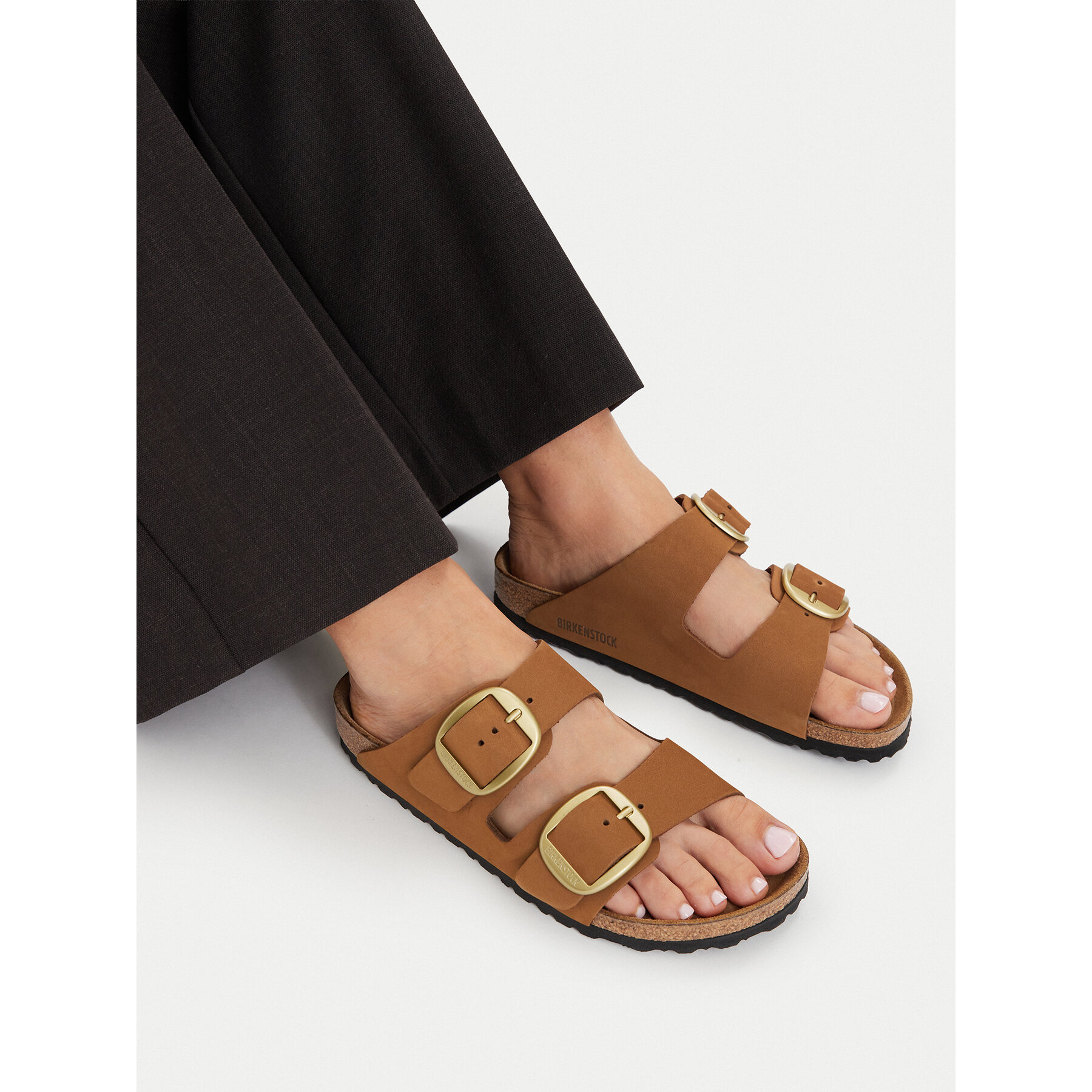 Чехли Birkenstock Arizona Big Buckle 1032989 Светлокафяв