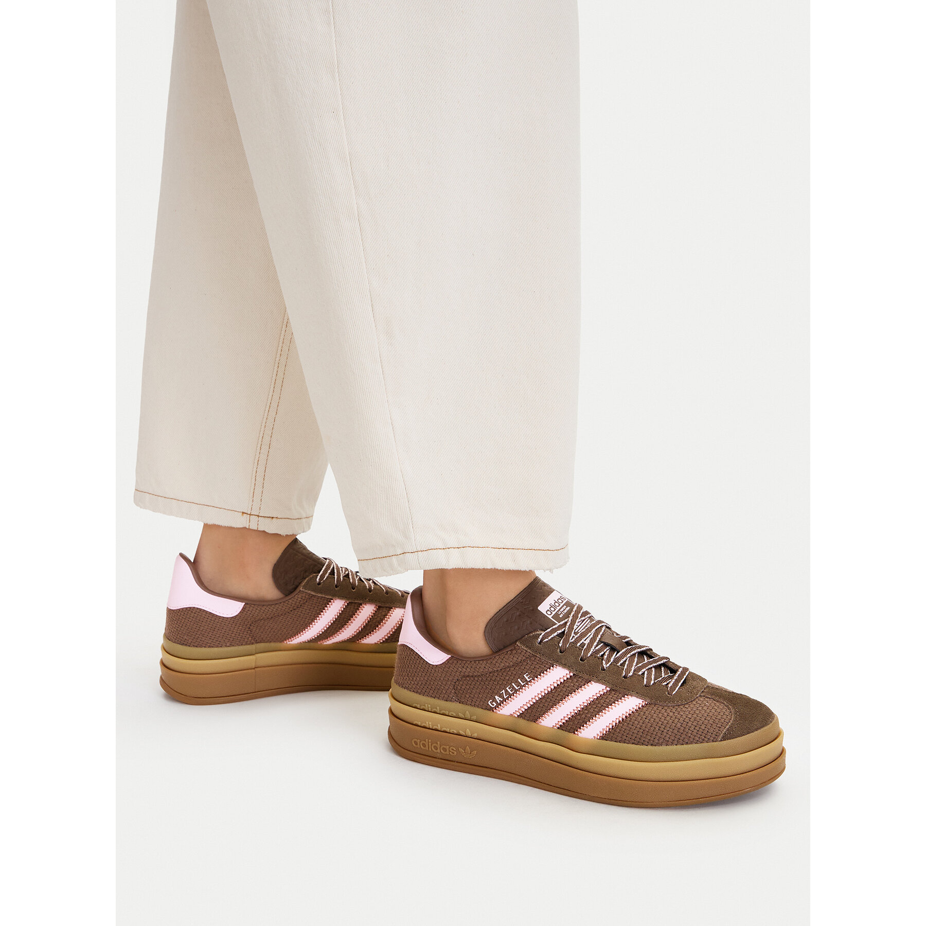 Сникърси adidas Gazelle Bold KI7225 Кафяв