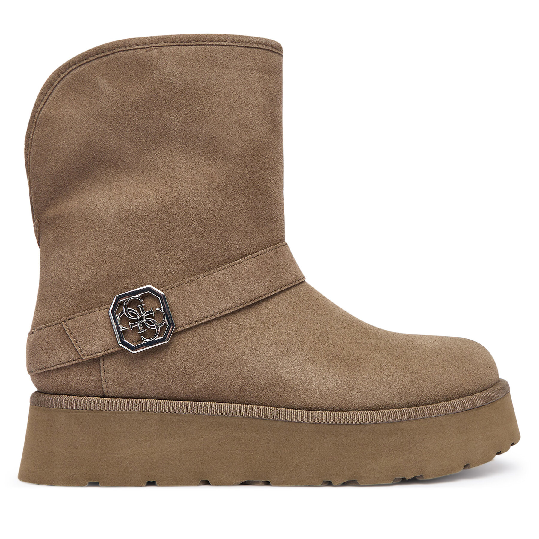 Апрески Guess FLFDOL ESU10 Кафяв