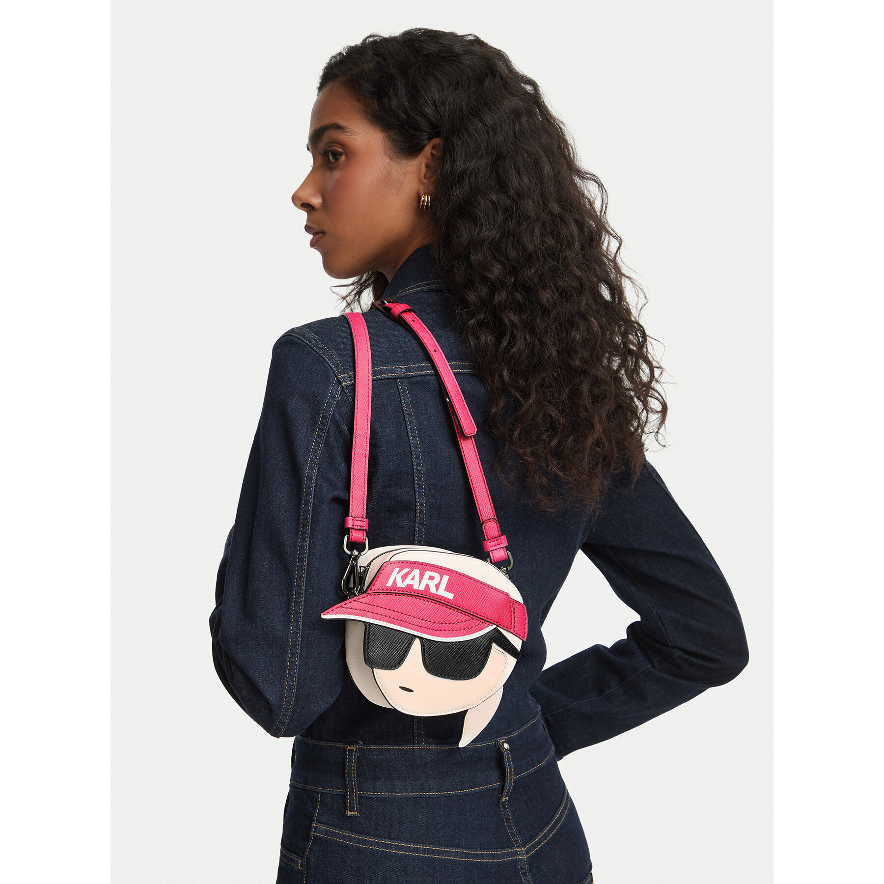 Τσάντα Karl Lagerfeld Kids Z30409 Λευκό