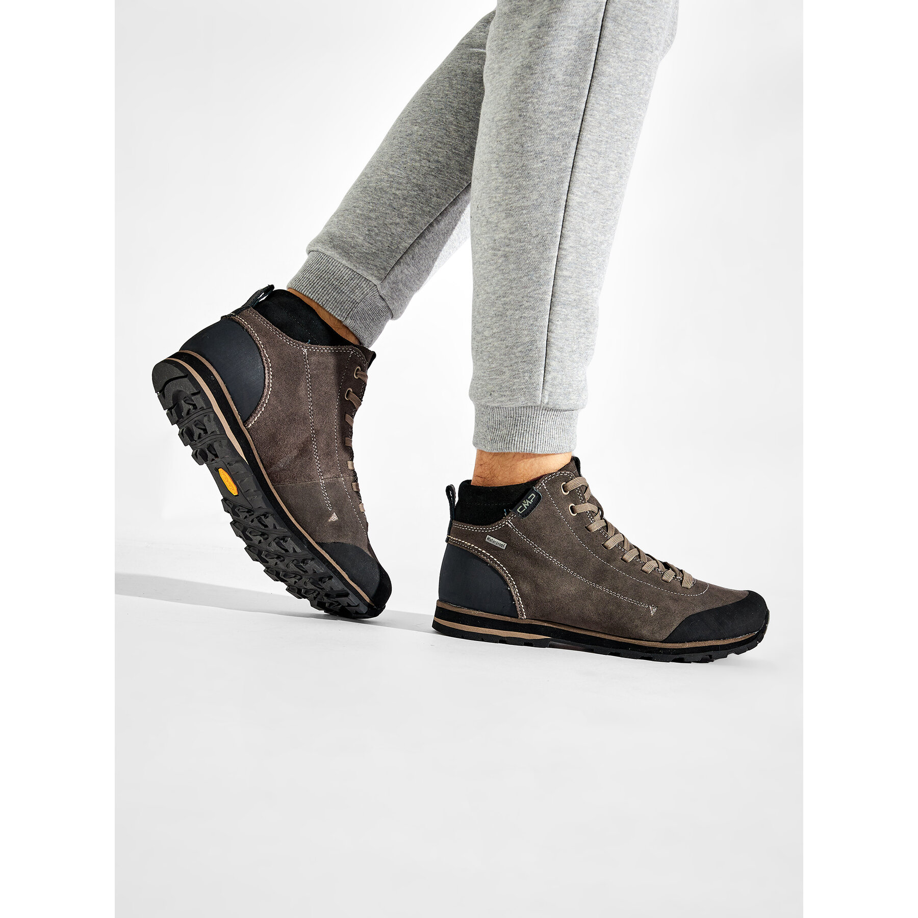 Trekking čevlji CMP Elettra Mid Hiking Shoes Wp 38Q4597 Siva