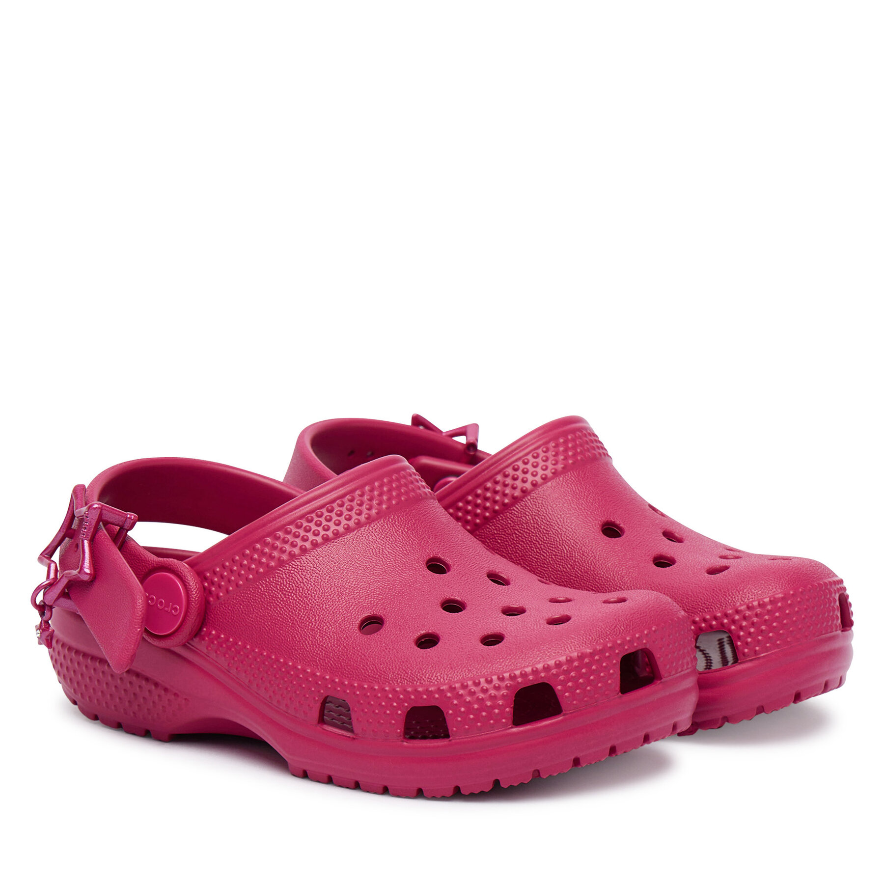 Şlapi Crocs Classic Star Buckle Clog 214369 Roz
