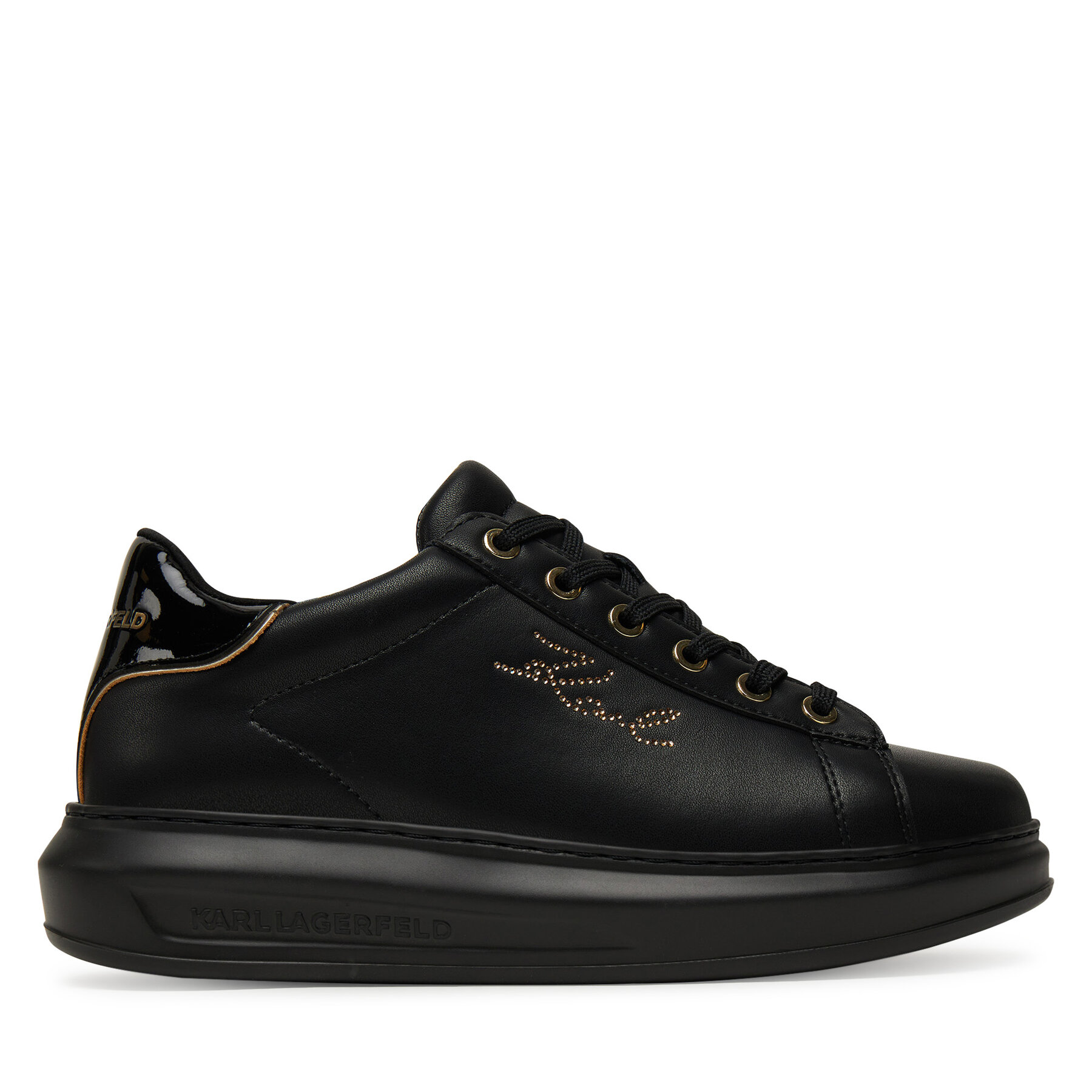 Sneakersy KARL LAGERFELD Kapri KL62518 Čierna