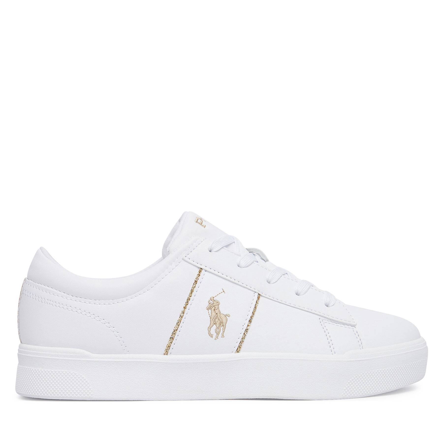 Sneakersy Polo Ralph Lauren RL03875101 Biela