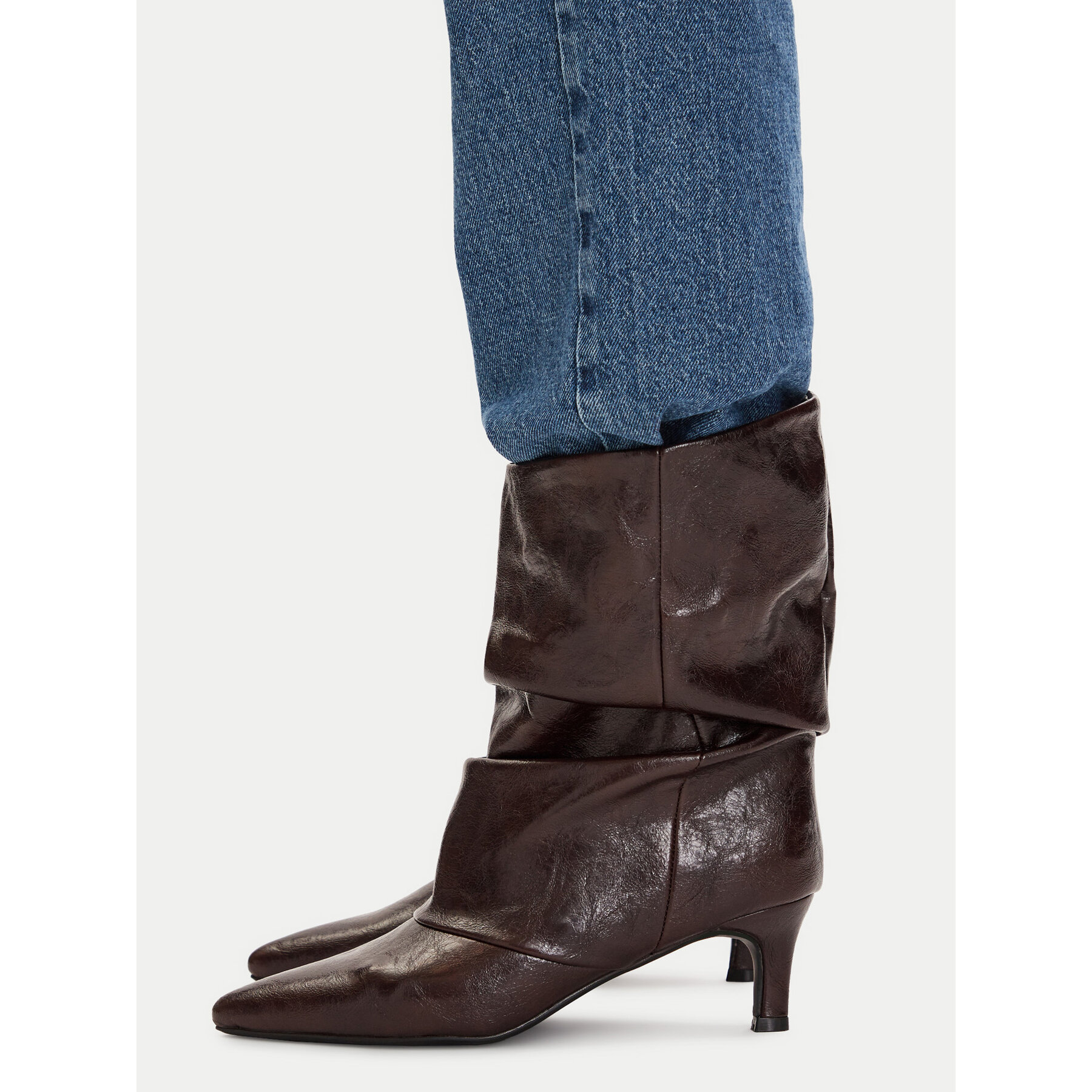 Členková obuv DeeZee CEO-WS25319-02 Hnedá