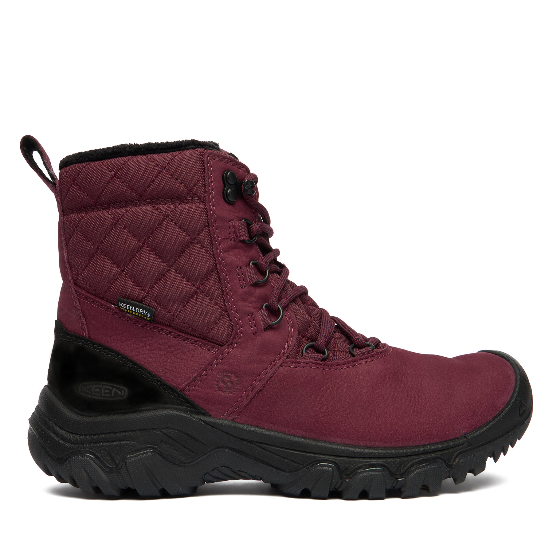 Cizme de zăpadă Keen Greta II Waterproof 1031167 Vișiniu
