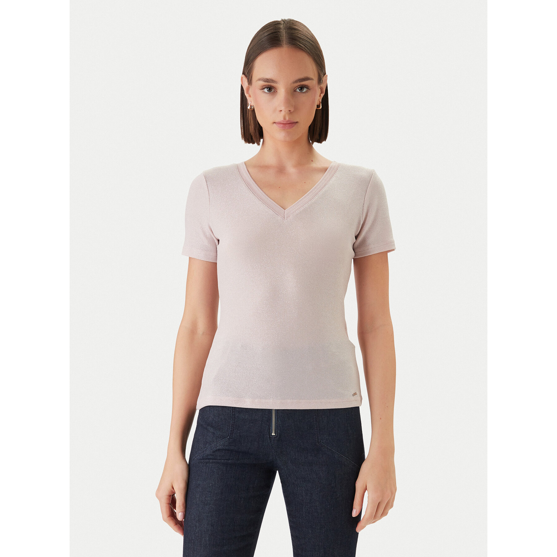 Morgan Bluse 212-DIWI Rosa Regular Fit