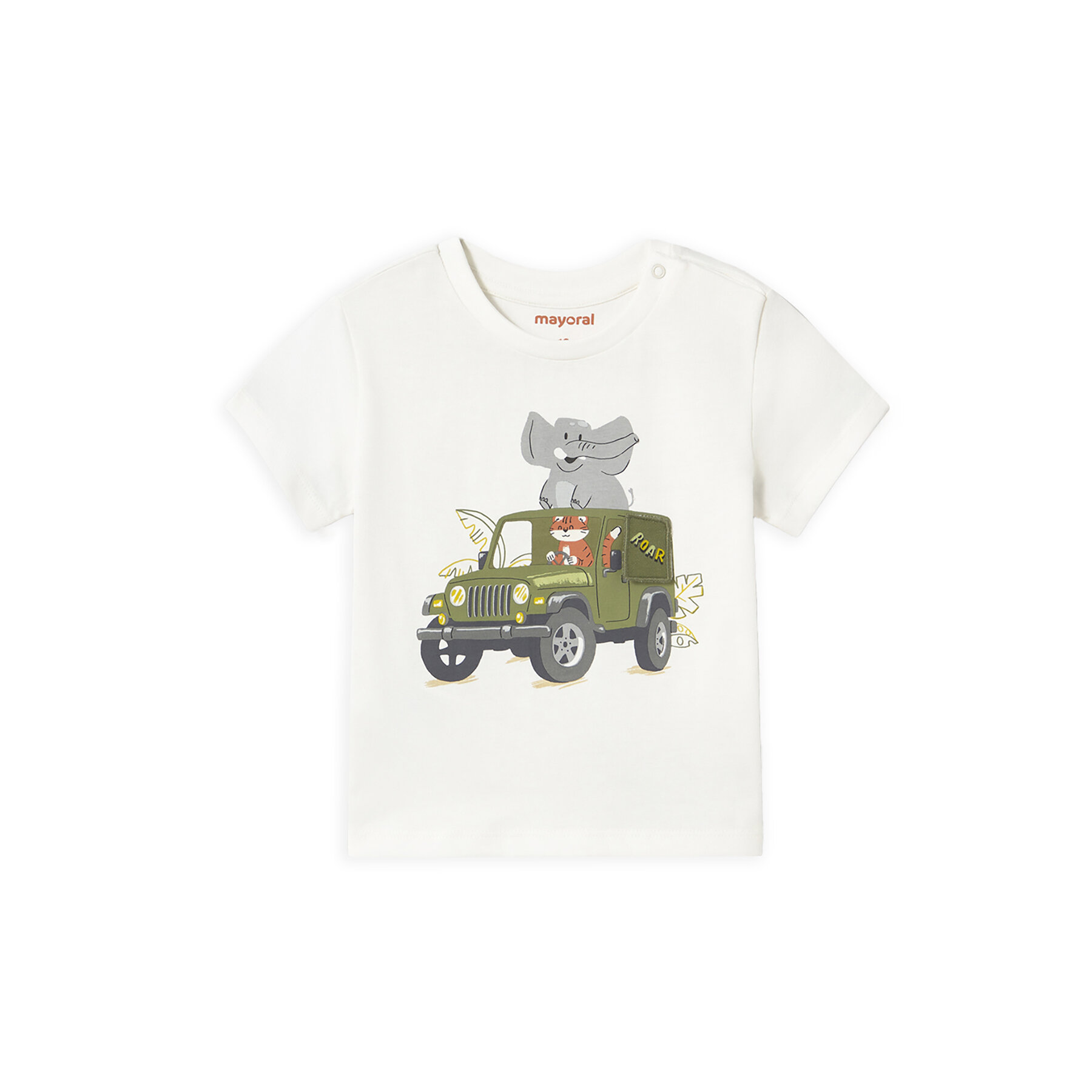 Mayoral Póló 1053 Fehér Regular Fit