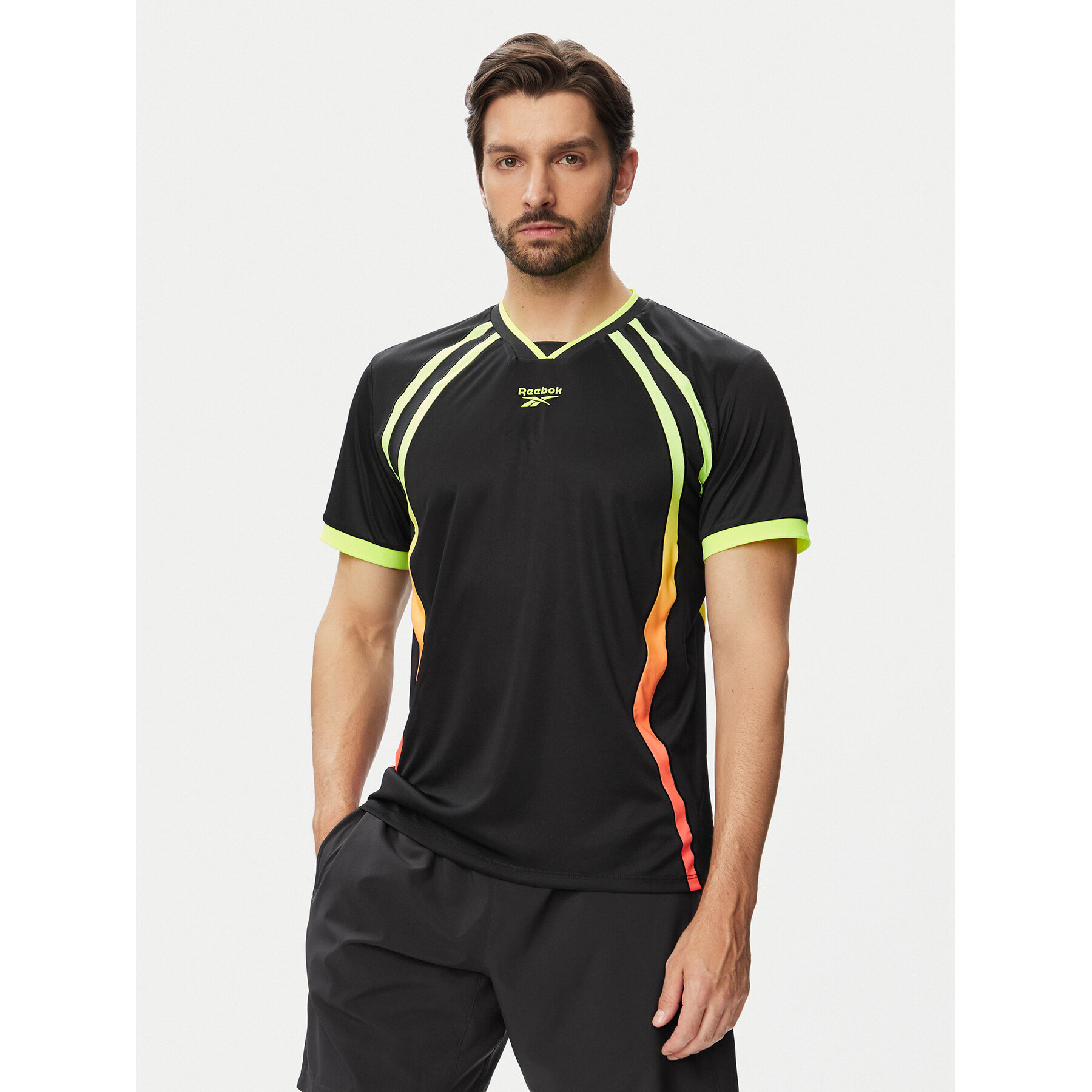 Reebok T-shirt RK25747CCM Crna Regular Fit