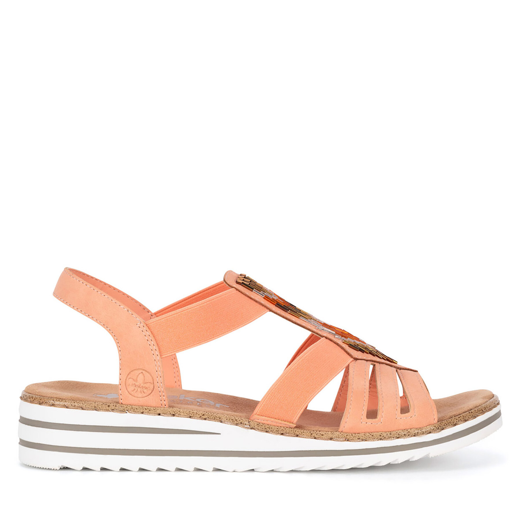 Sandale Rieker V0651-38 Portocaliu