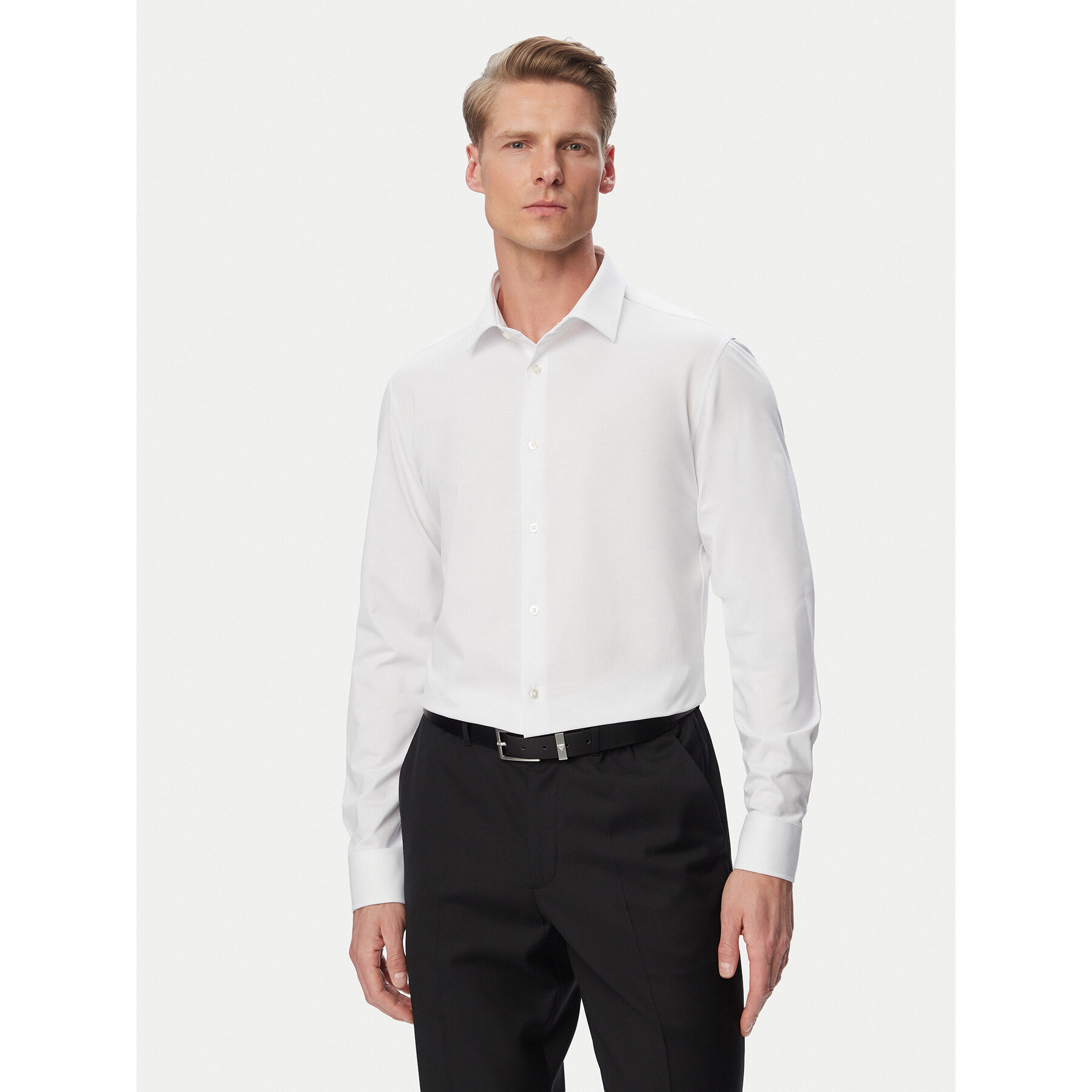 Calvin Klein Hemd LV019EU146 Weiß Slim Fit
