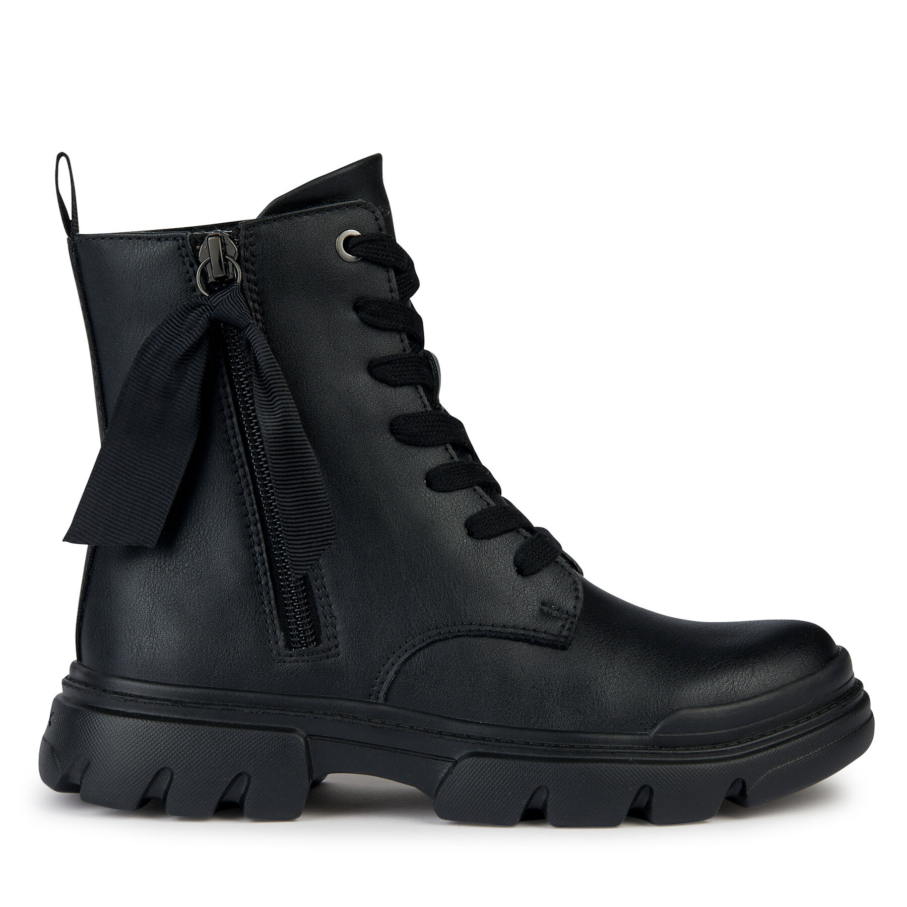 Ghete Geox J Junette Girl J36HVG 000BC C9999 D Negru