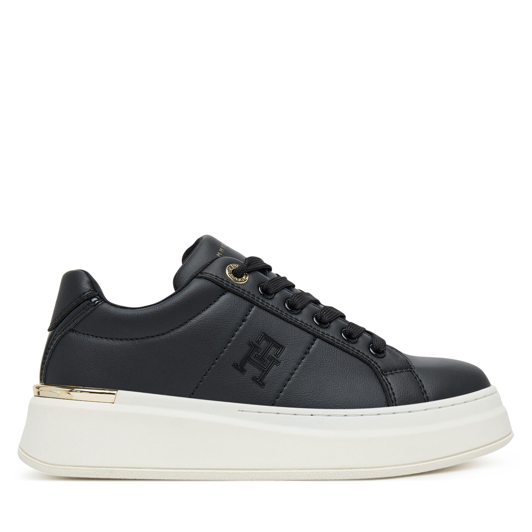 Αθλητικά Tommy Hilfiger Low Cut Lace-Up T3A9-33985-1355 Μαύρο