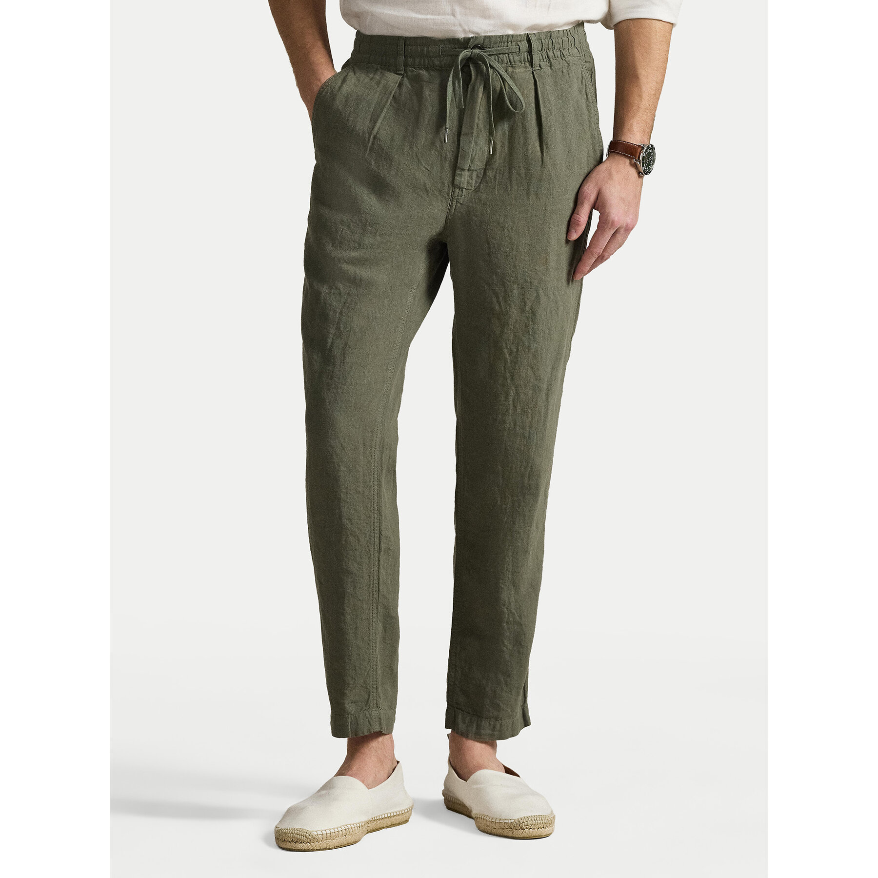 Polo Ralph Lauren Stoffhose 710940611009 Grün Tapered Fit