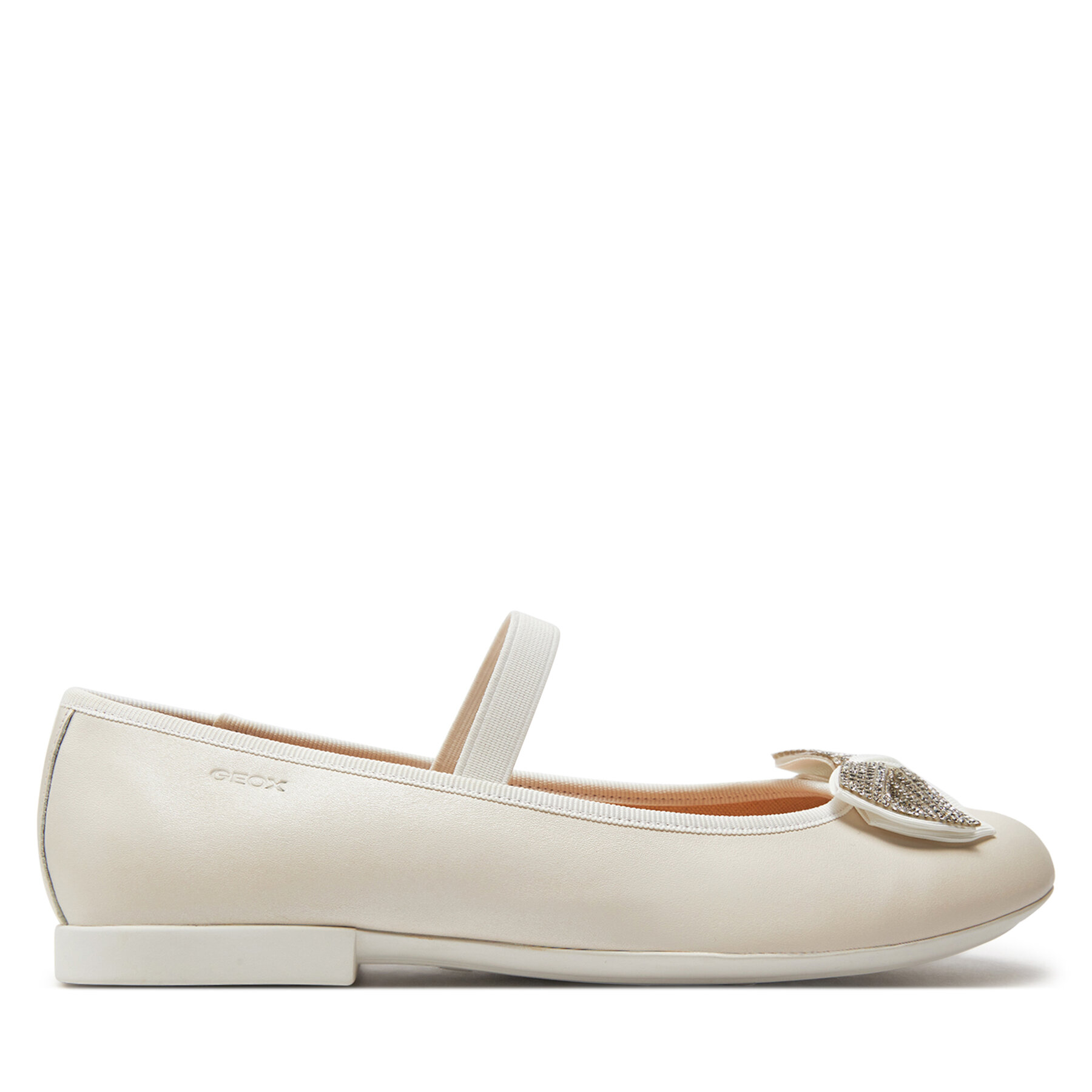 Kinder Ballerinas Geox, Schuhgröße 38, Weiß, J8455D 00044 C1001 S