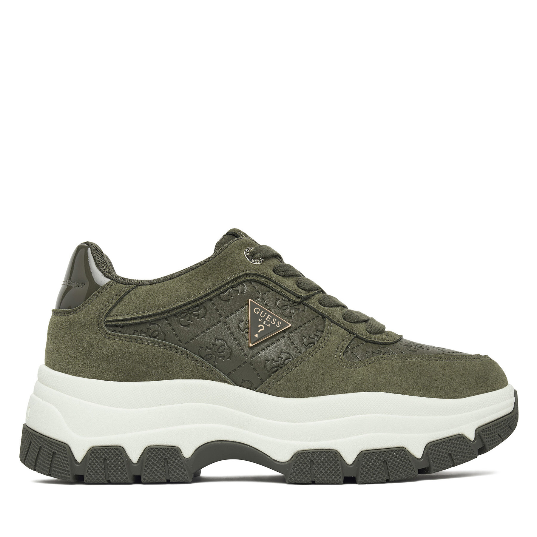 Sneakers Guess FLFB2E ESU12 Kaki