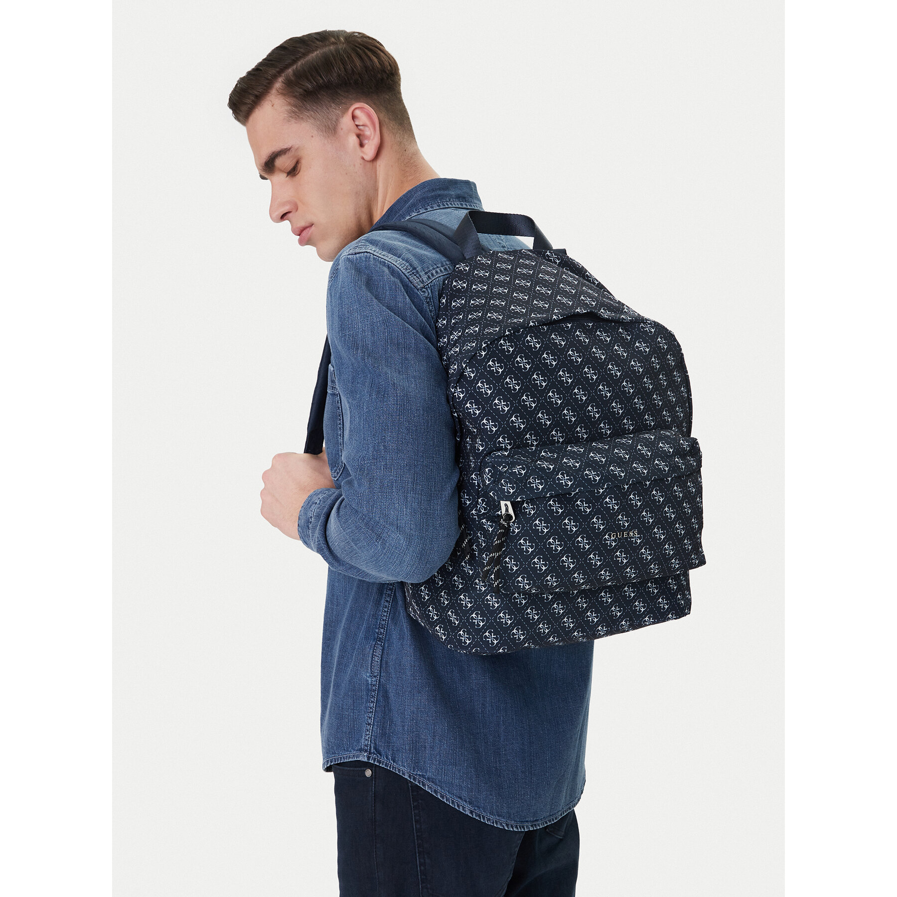 Раница Guess H5YZ00 WGCS0 Тъмносин