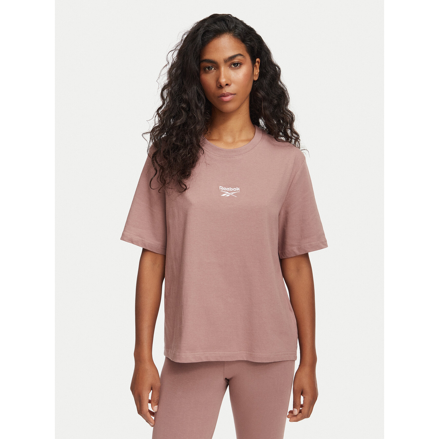 Reebok T-shirt Gisela RK25709CCW Smeđa Regular Fit