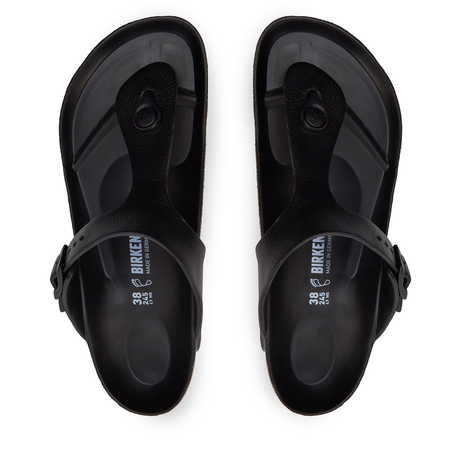 Čības uz pirksta Birkenstock Gizeh 0128201 Melns