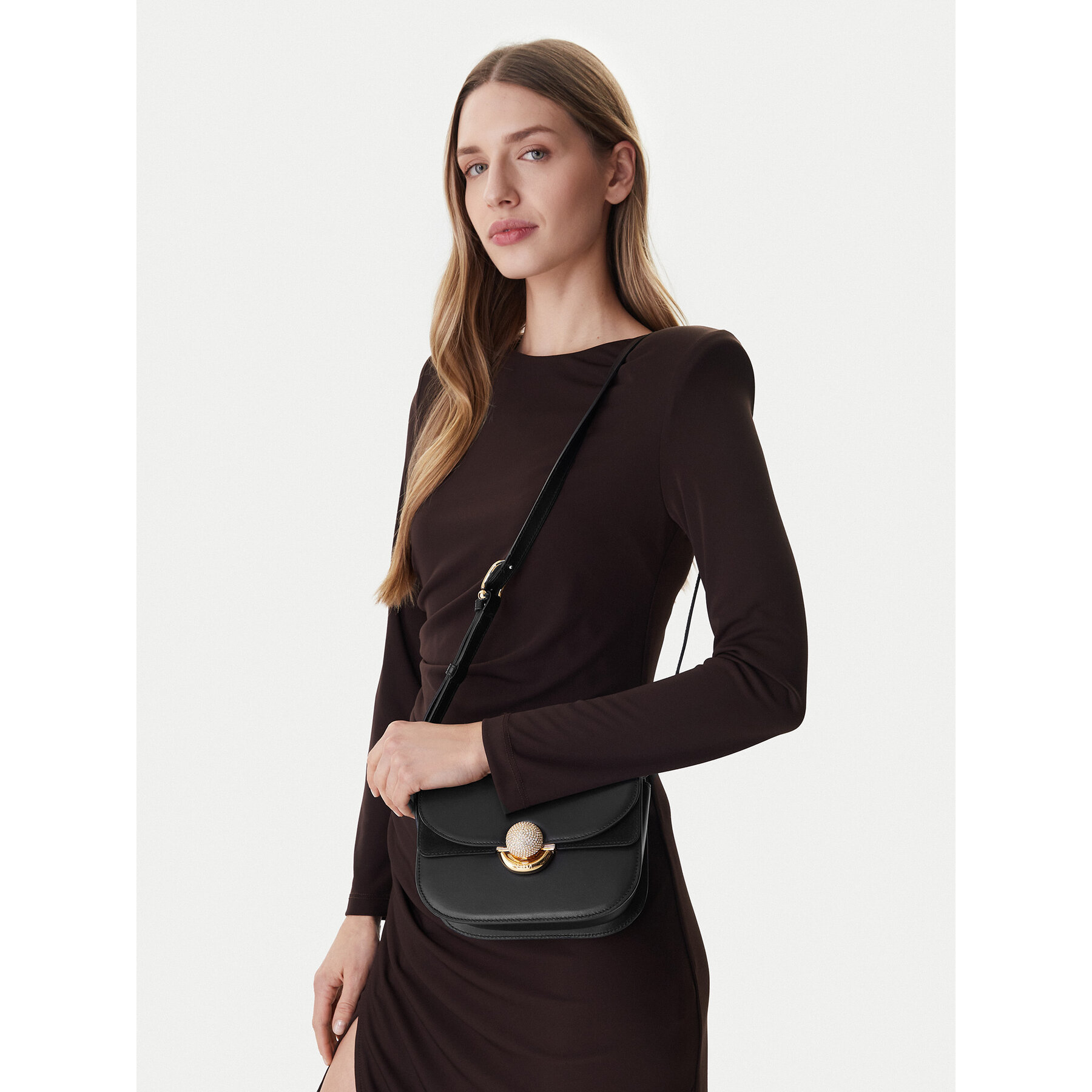Ročna torba Furla Sfera Mini WB01737 BX0428 BG O6000 9108 Črna