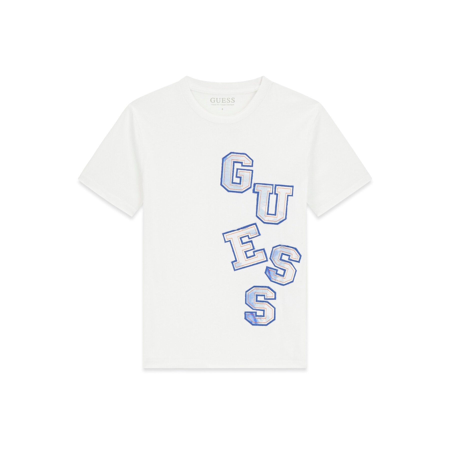 Guess Majica L6GI02 K8HM4 Bela Relaxed Fit