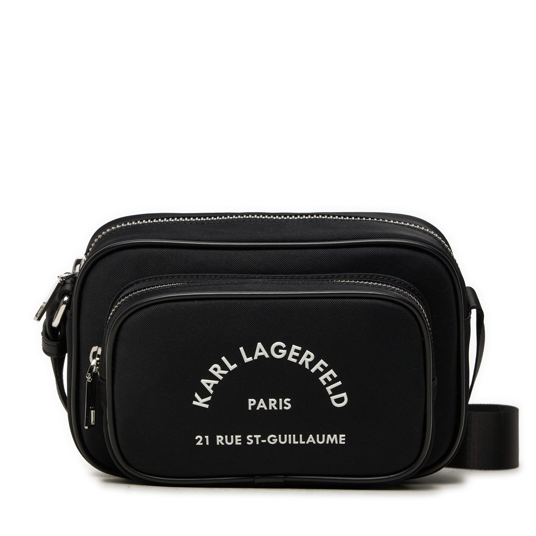 Geantă crossover KARL LAGERFELD A1M30101 Negru