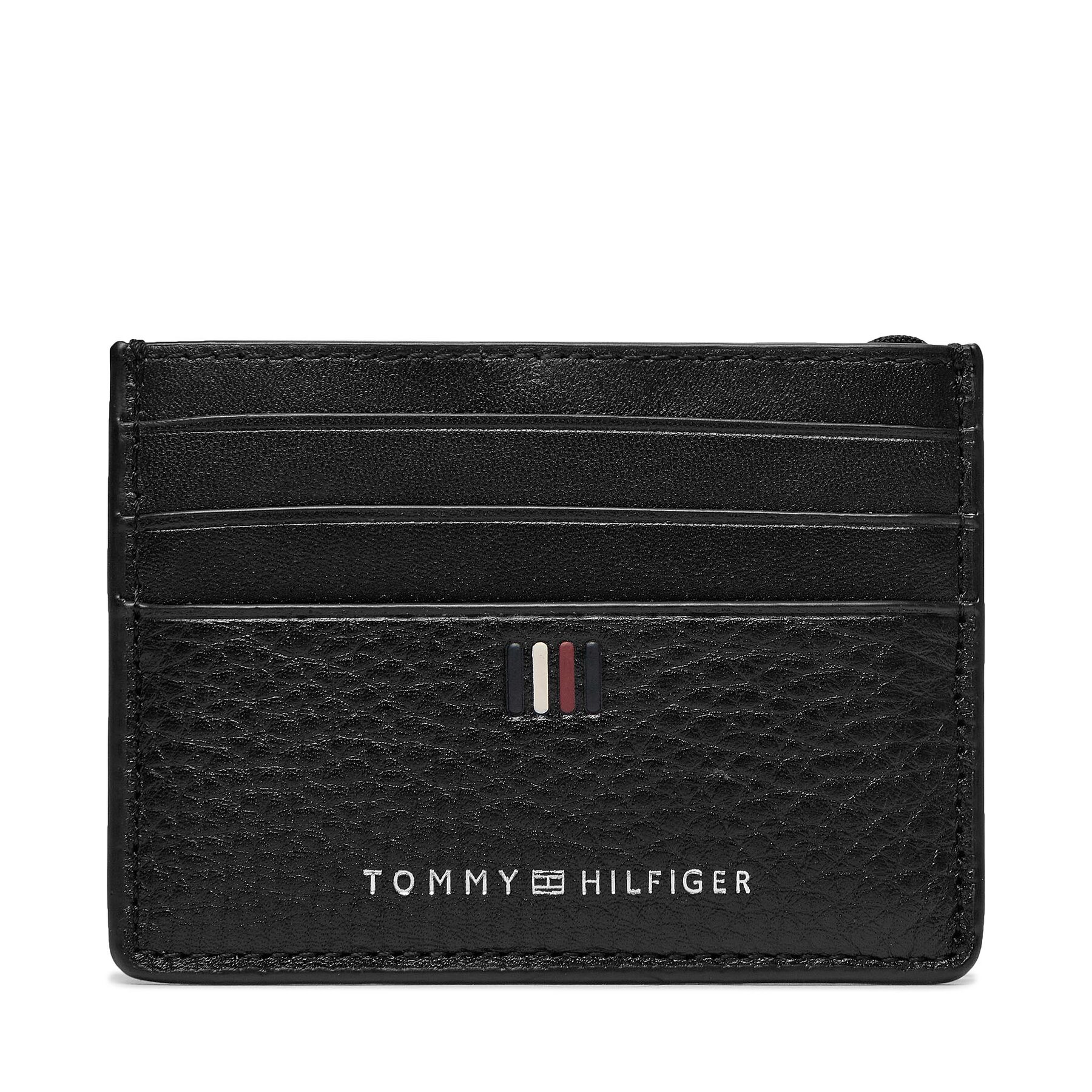 Custodie per carte di credito Tommy Hilfiger Th Central Cc Holder AM0AM11858 Nero