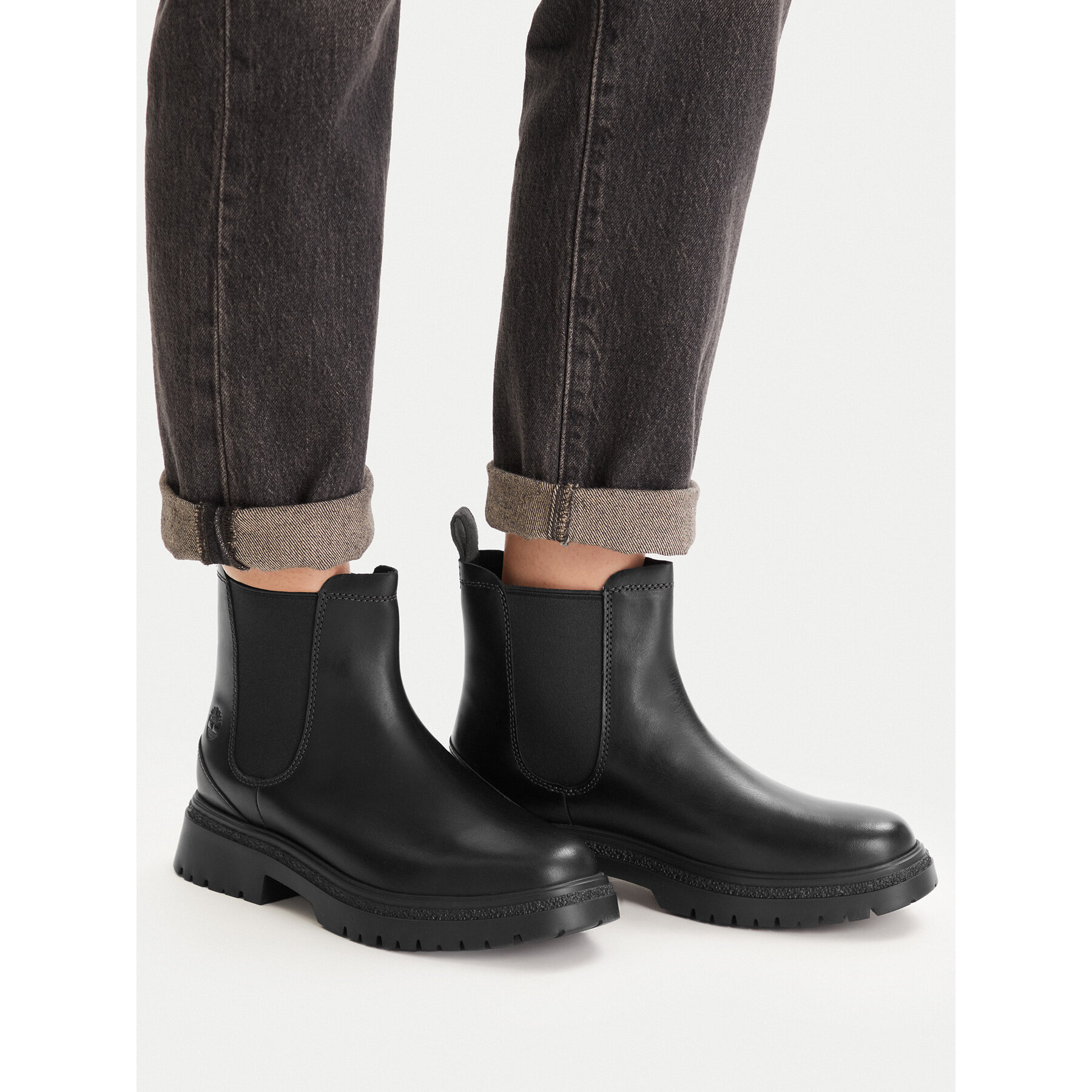 Ghete Jodhpur Timberland Valley Chelsea TB0A42BXW021 Negru