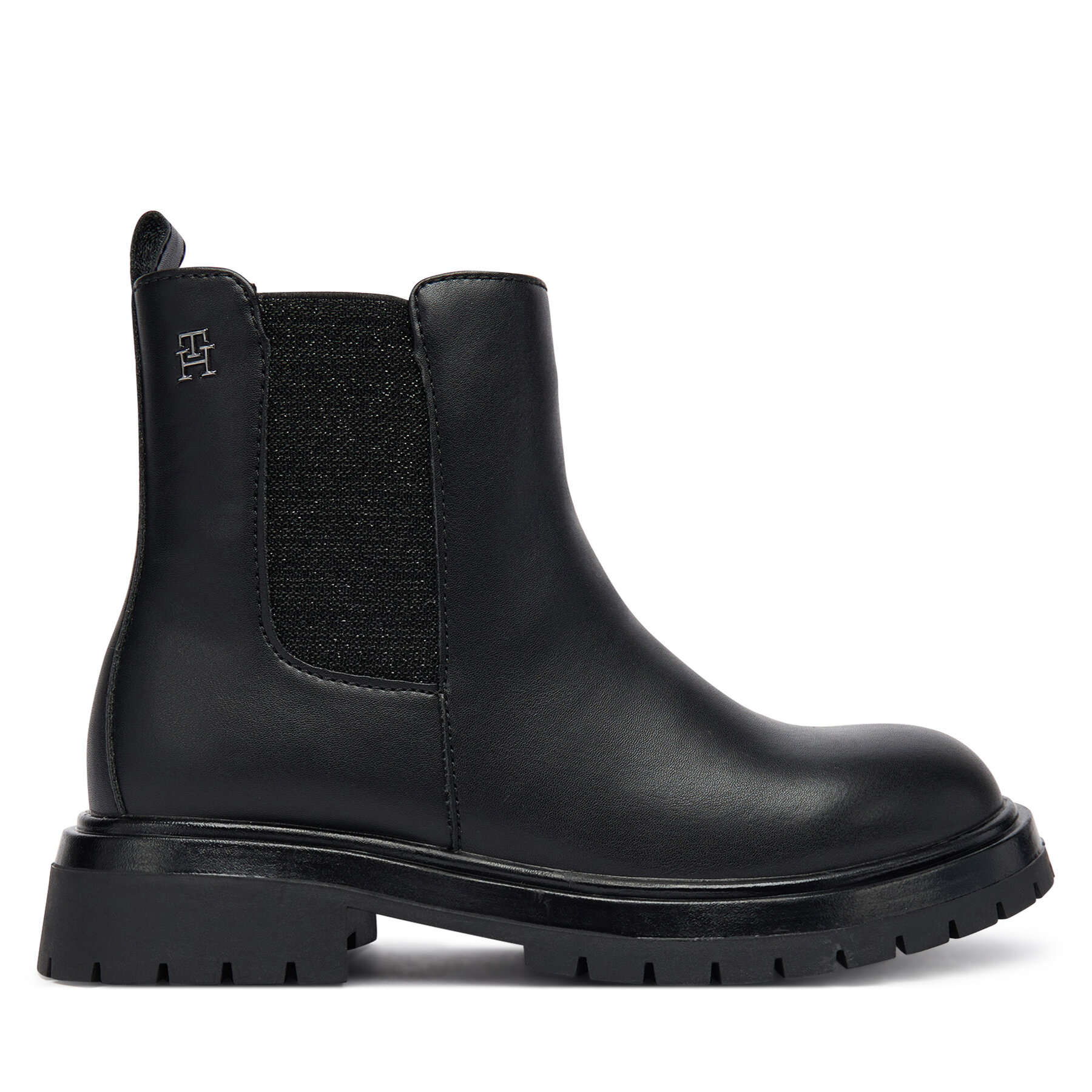 Škornji Tommy Hilfiger T3A5-34152-1355999 S Črna