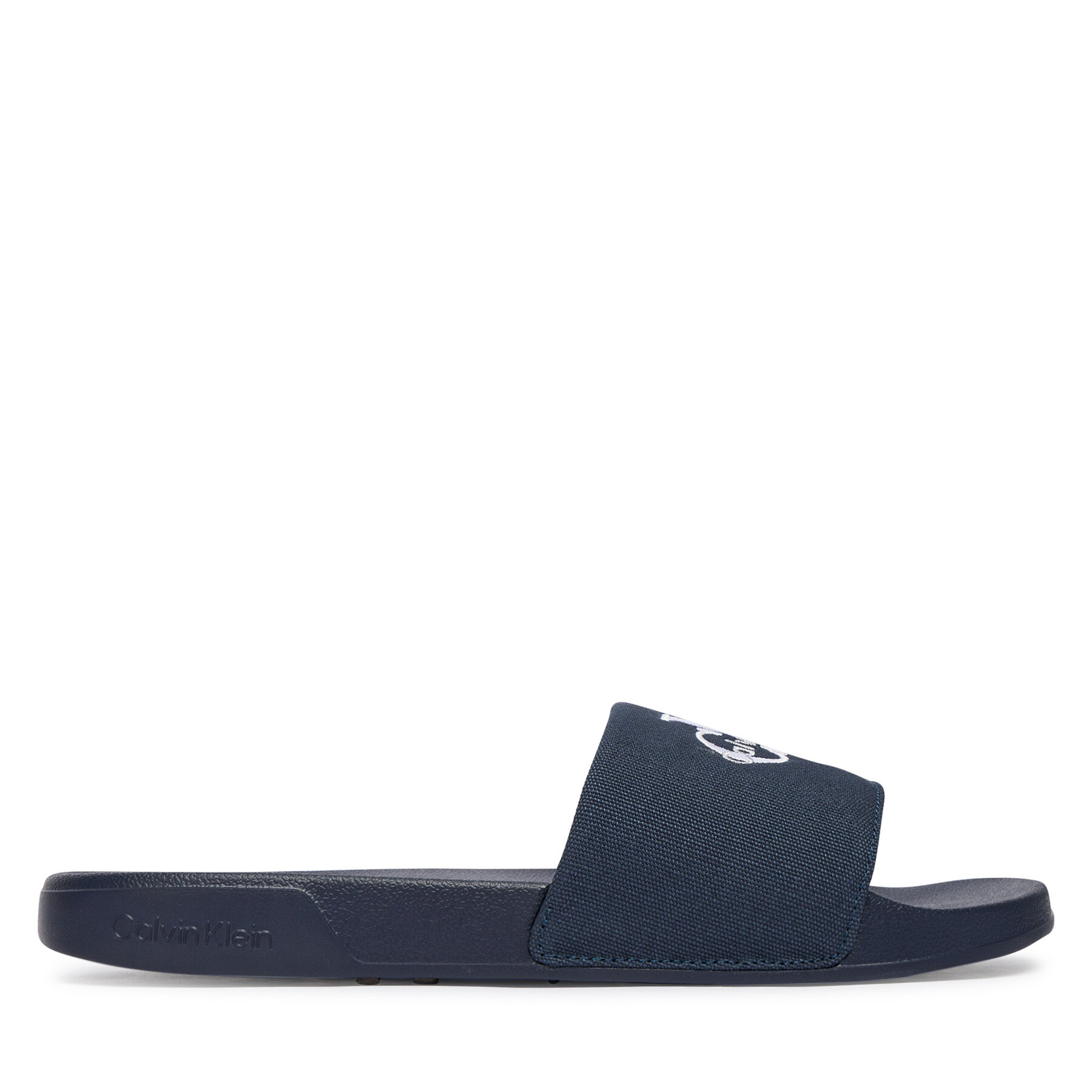 Natikače Calvin Klein Ess Slide Cv YM0YM01393 Tamnoplava