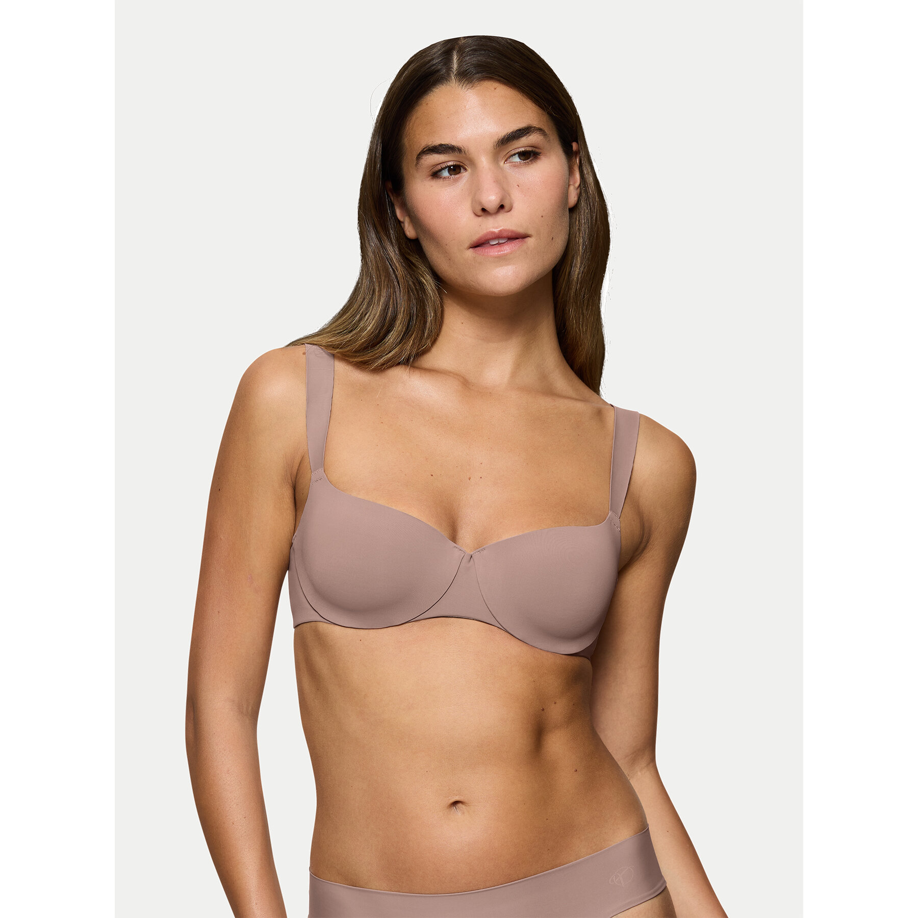 Triumph Balconette melltartó Make-Up Illusion 10217849 Barna
