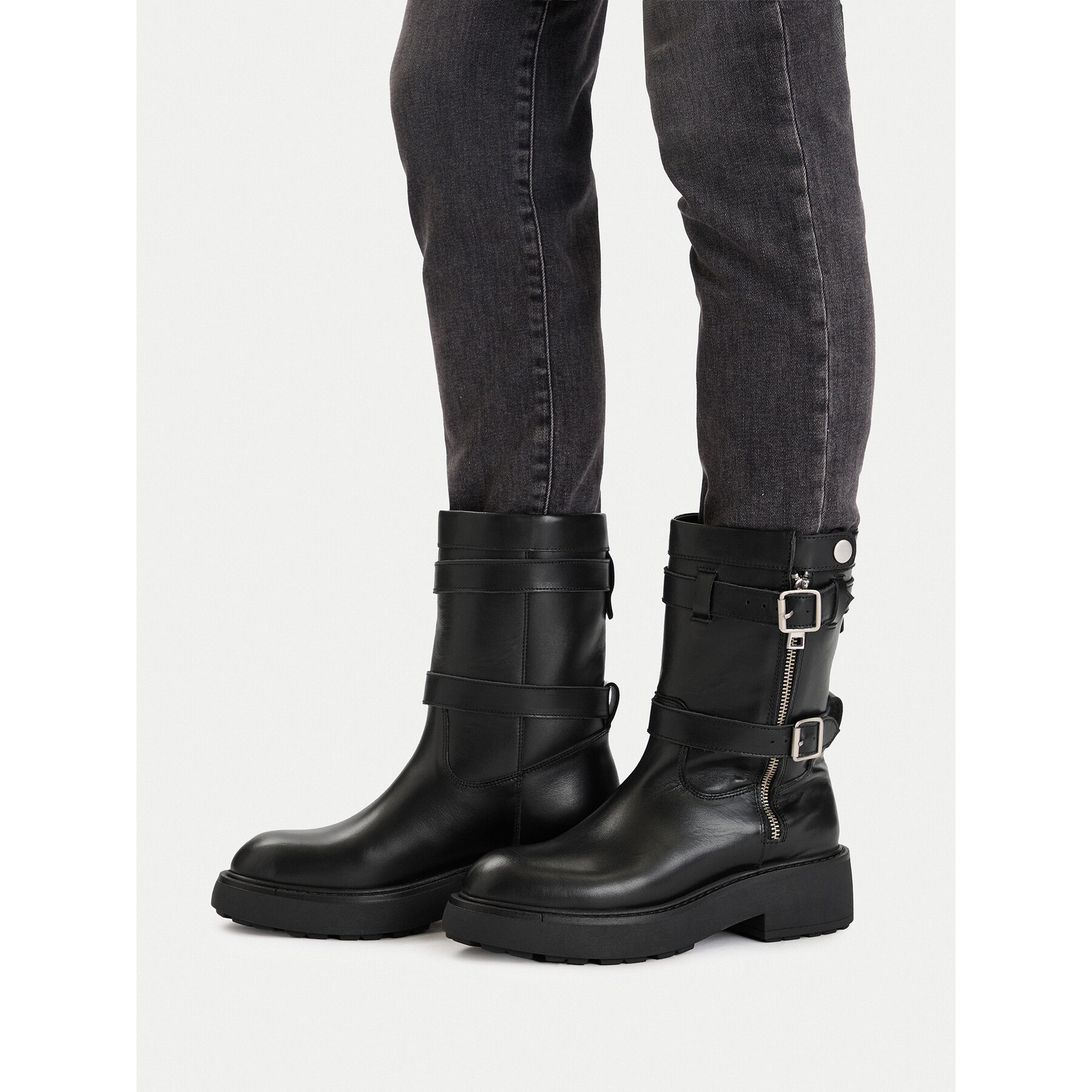 Čizme Badura EO-ELINA-30306 Crna