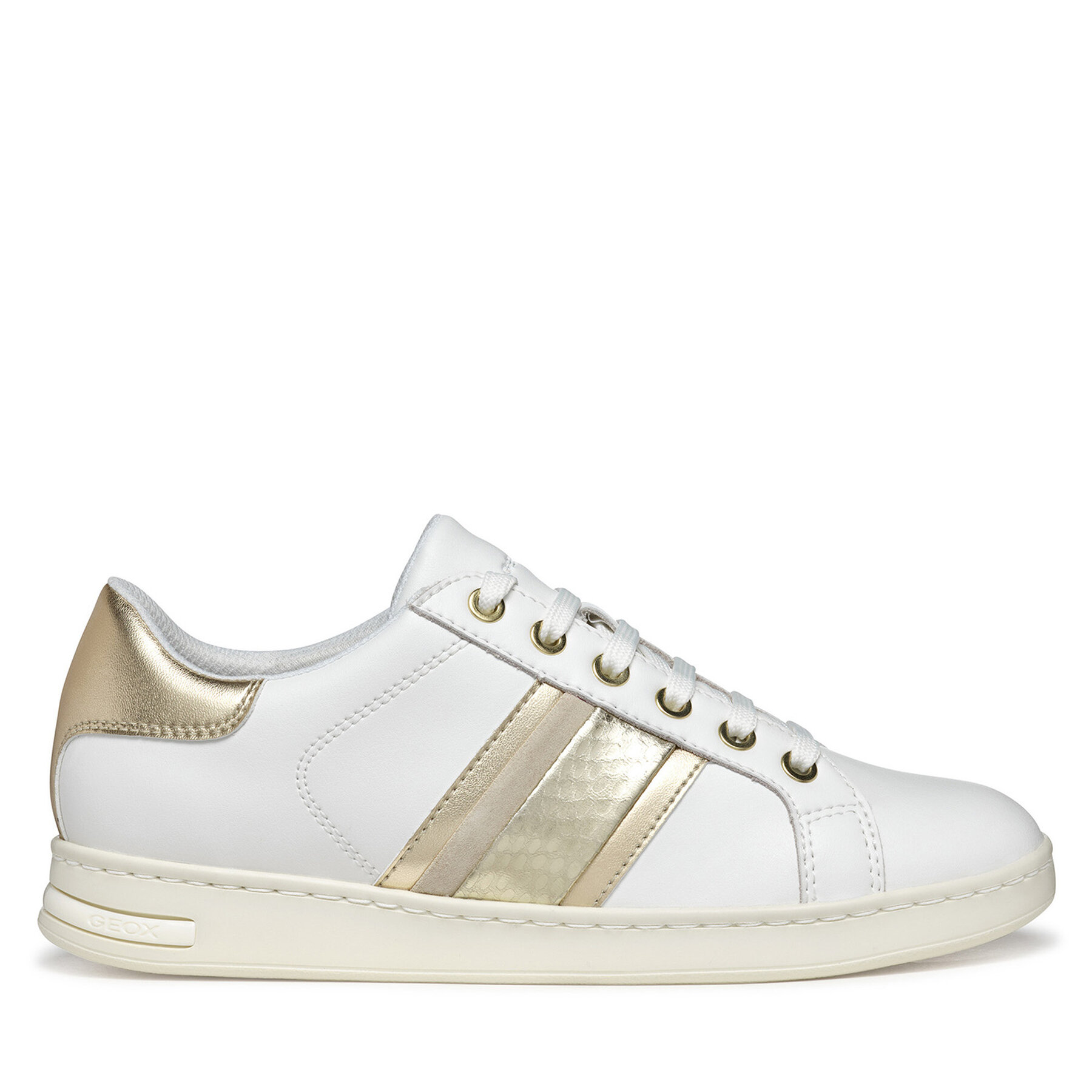 Snīkeri Geox D Jaysen D361BE 085BN C1327 Balts