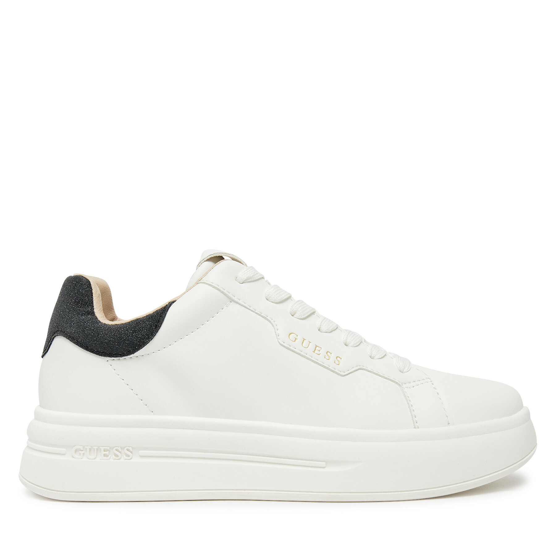 Sneakersy Guess FLPWIN LEA12 Biela